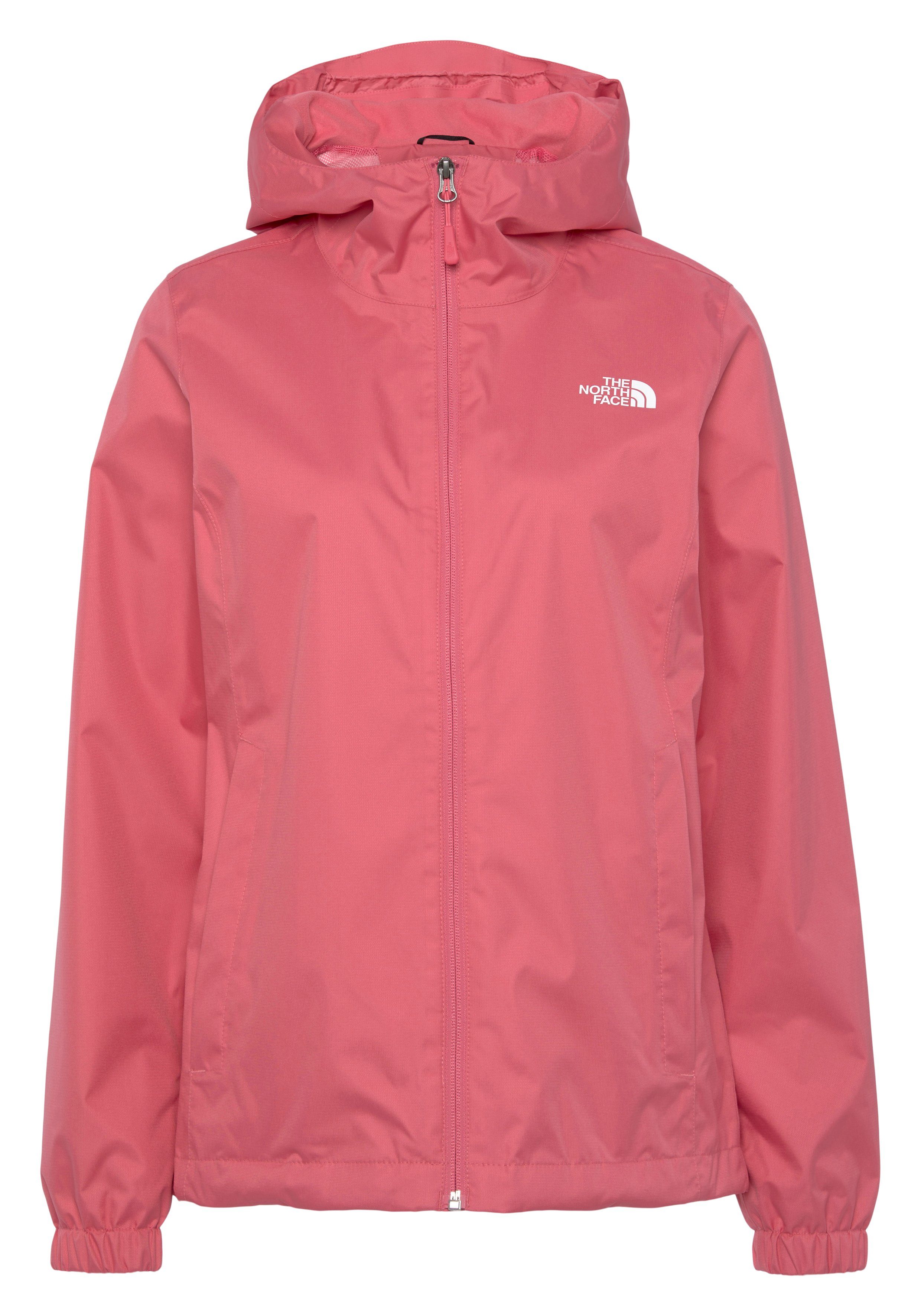 cosmo pink mit The North - EU W QUEST Funktionsjacke Face Logostickerei (1-St) JACKET