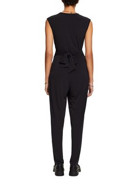 Esprit Overall Ärmelloser Jumpsuit mit V-Ausschnitt