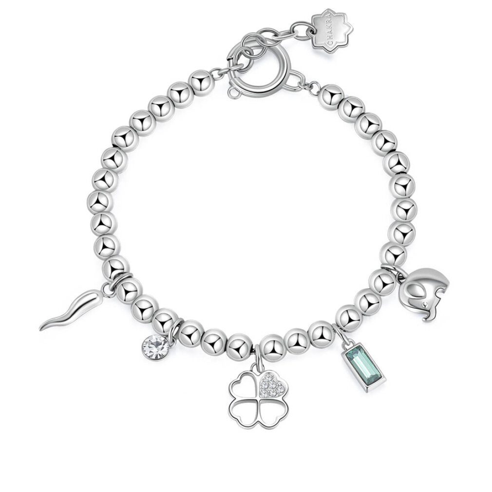 Brosway Armband Steel beaded bracelet for luck Chakra BHKB114