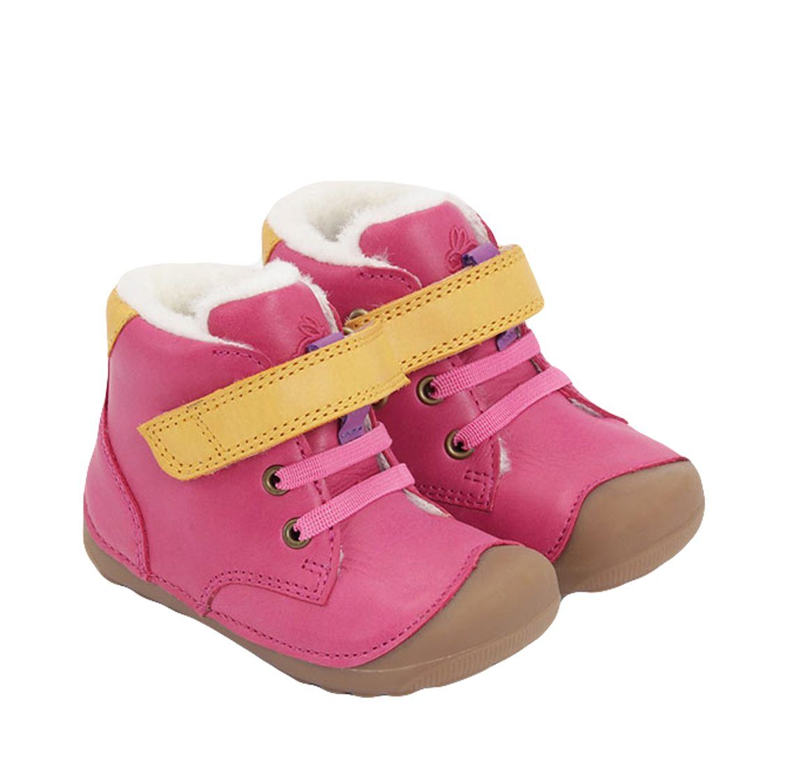 bundgaard Bundgaard Stiefel Lauflernschuhe Barfußschuhe Petit Mid Winter Pink Stiefelette