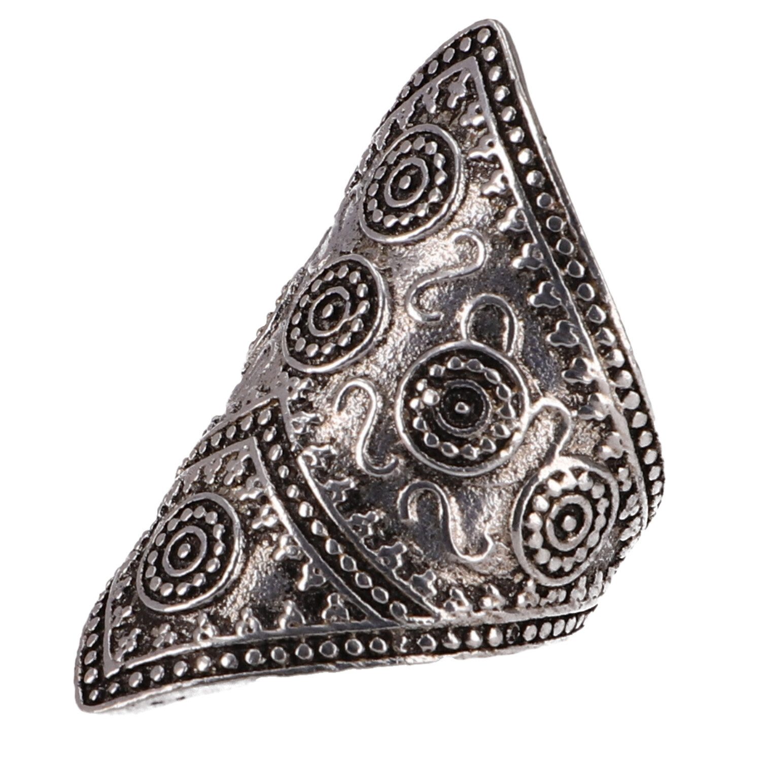 Guru-Shop Fingerring Langer Modeschmuck Ring onesize, Vintage Design..