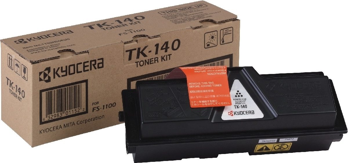 Tonerpatrone Lasertoner Kyocera TK140 schwarz.