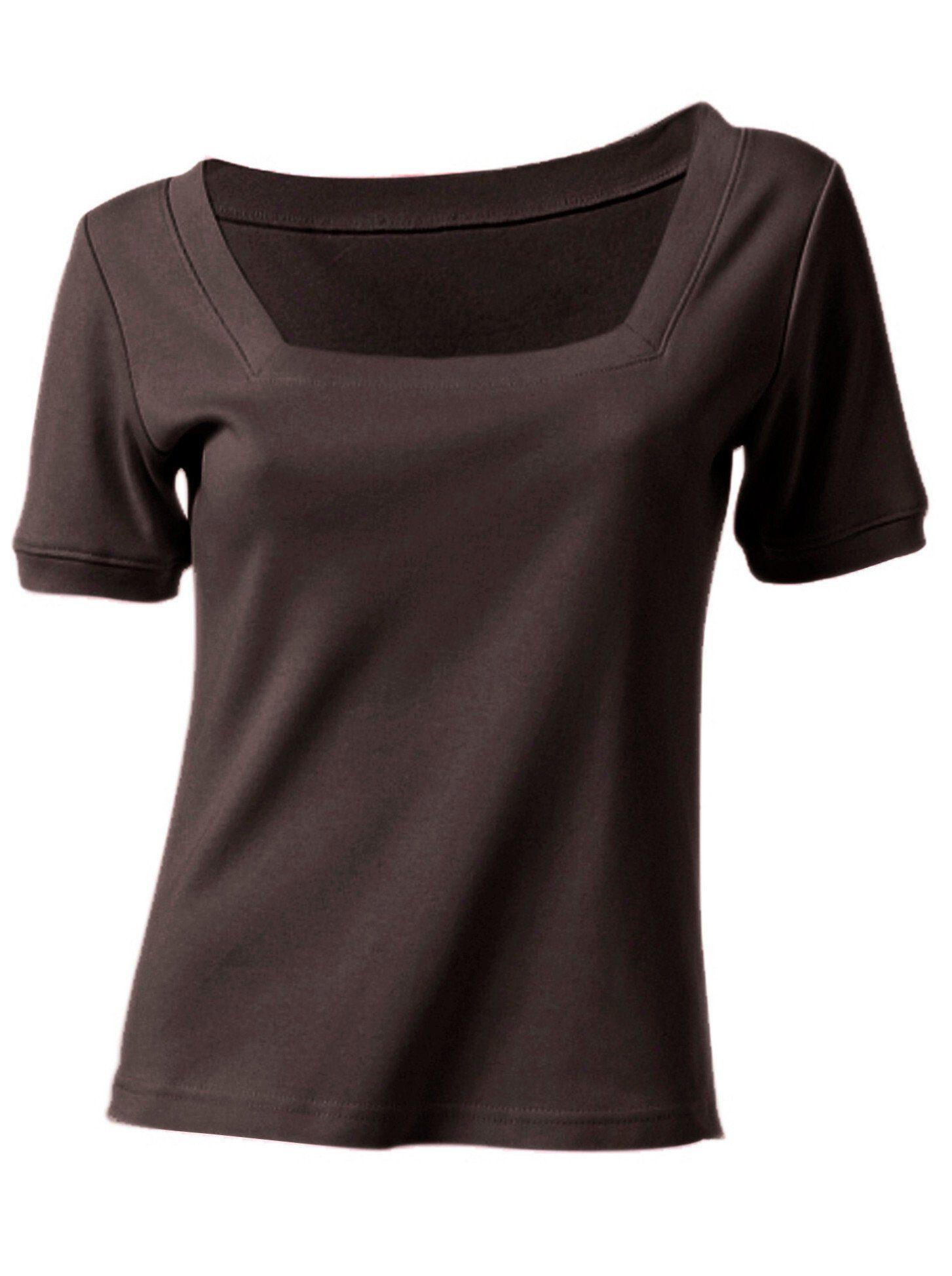 heine T-Shirt Carré-Shirt Kurzarm – Bild 3 von 4