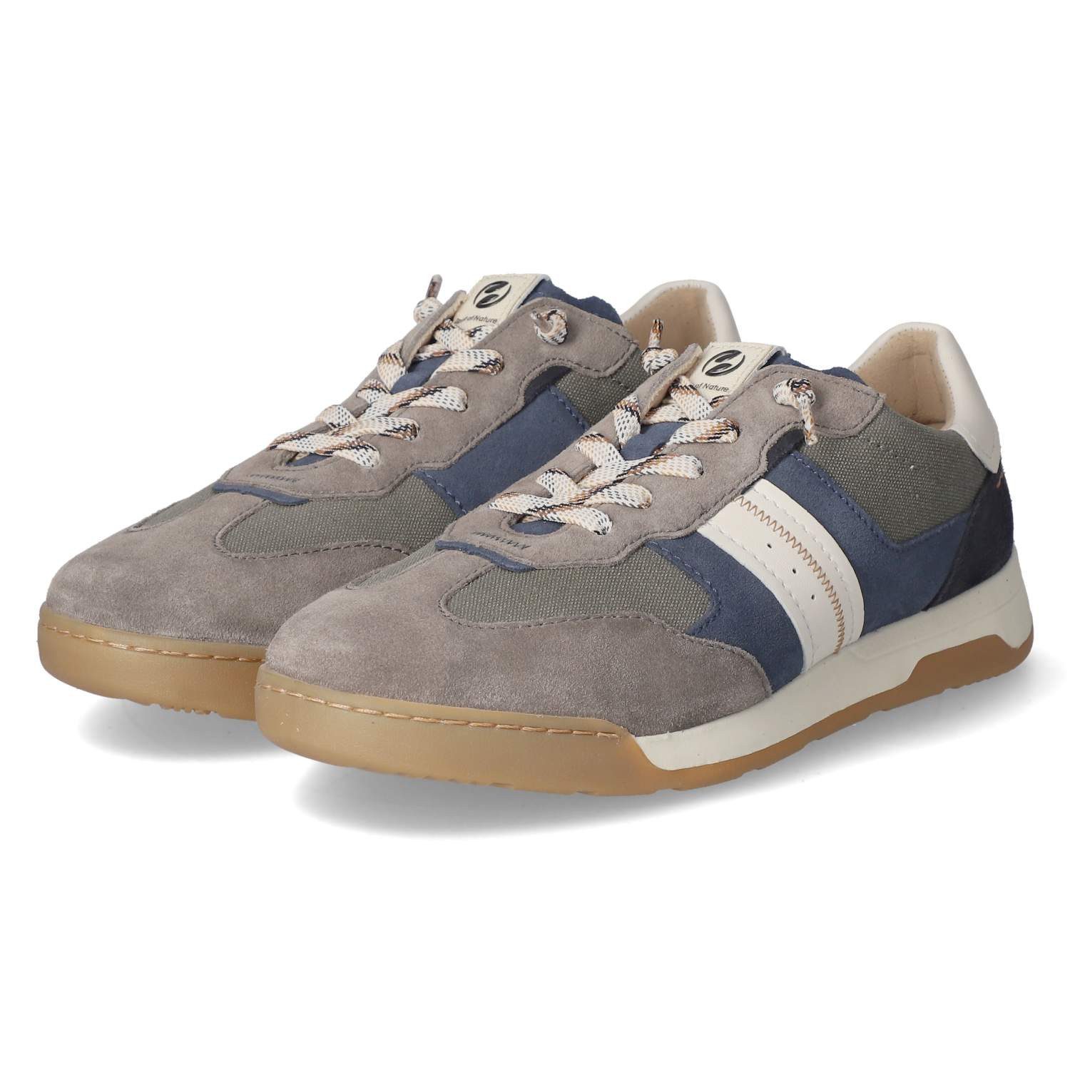 Josef Seibel Josef Seibel 38702949/502 Herren Leder & Textil blue Schnürschuh