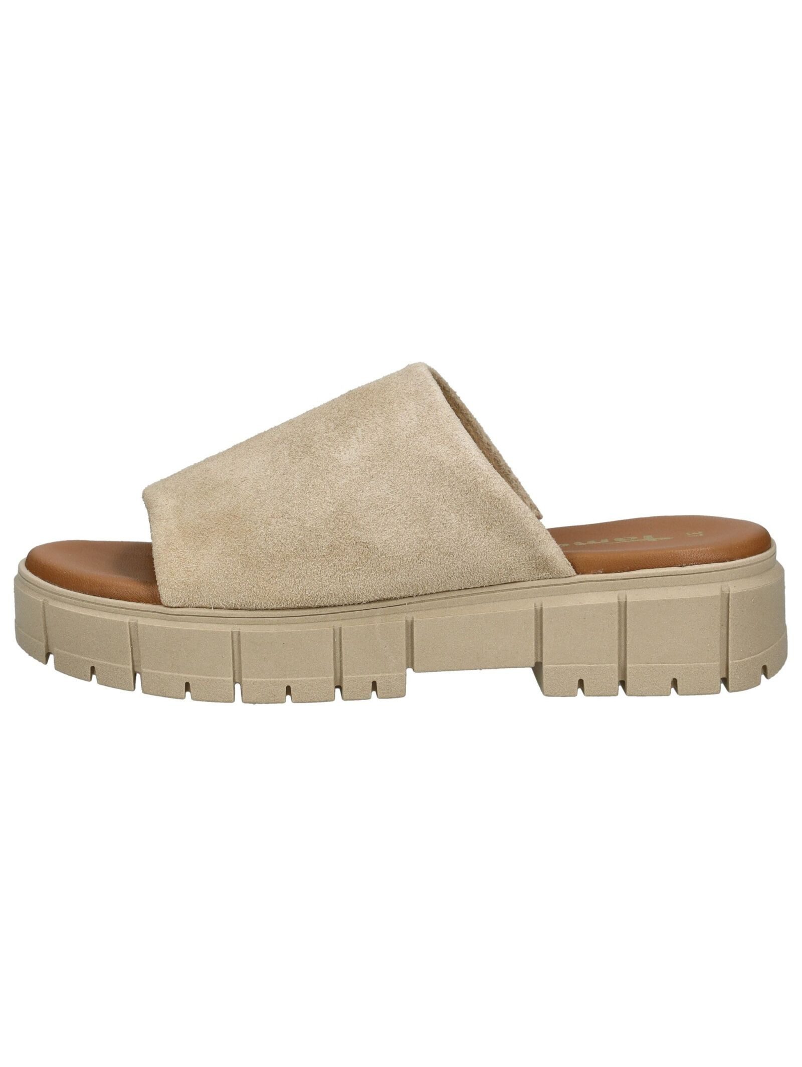 Tamaris Tamaris Pantoletten Veloursleder Pantolette günstig online kaufen