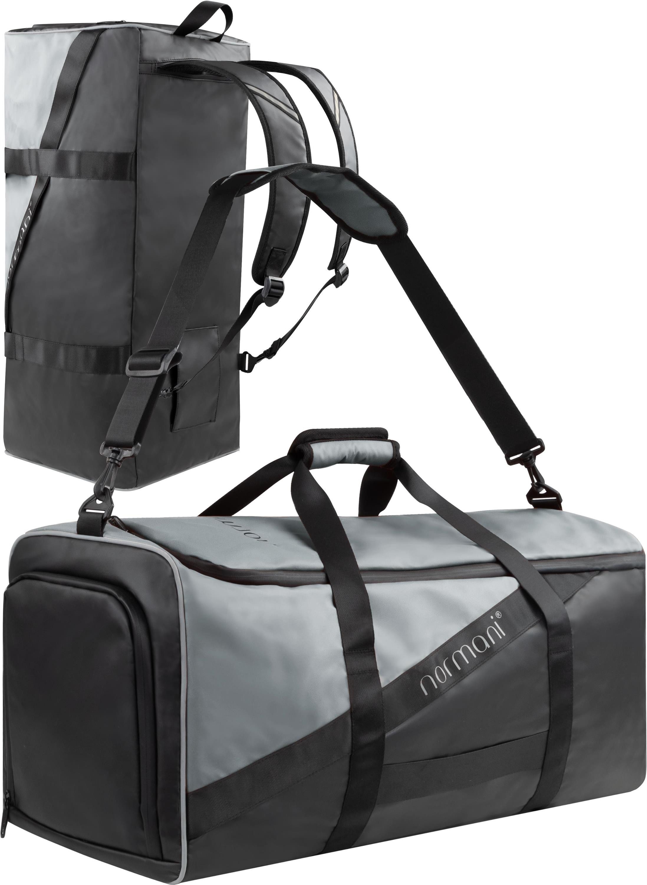 normani Sporttasche Reisetasche mit Rucksackfunktion 120 günstig online kaufen