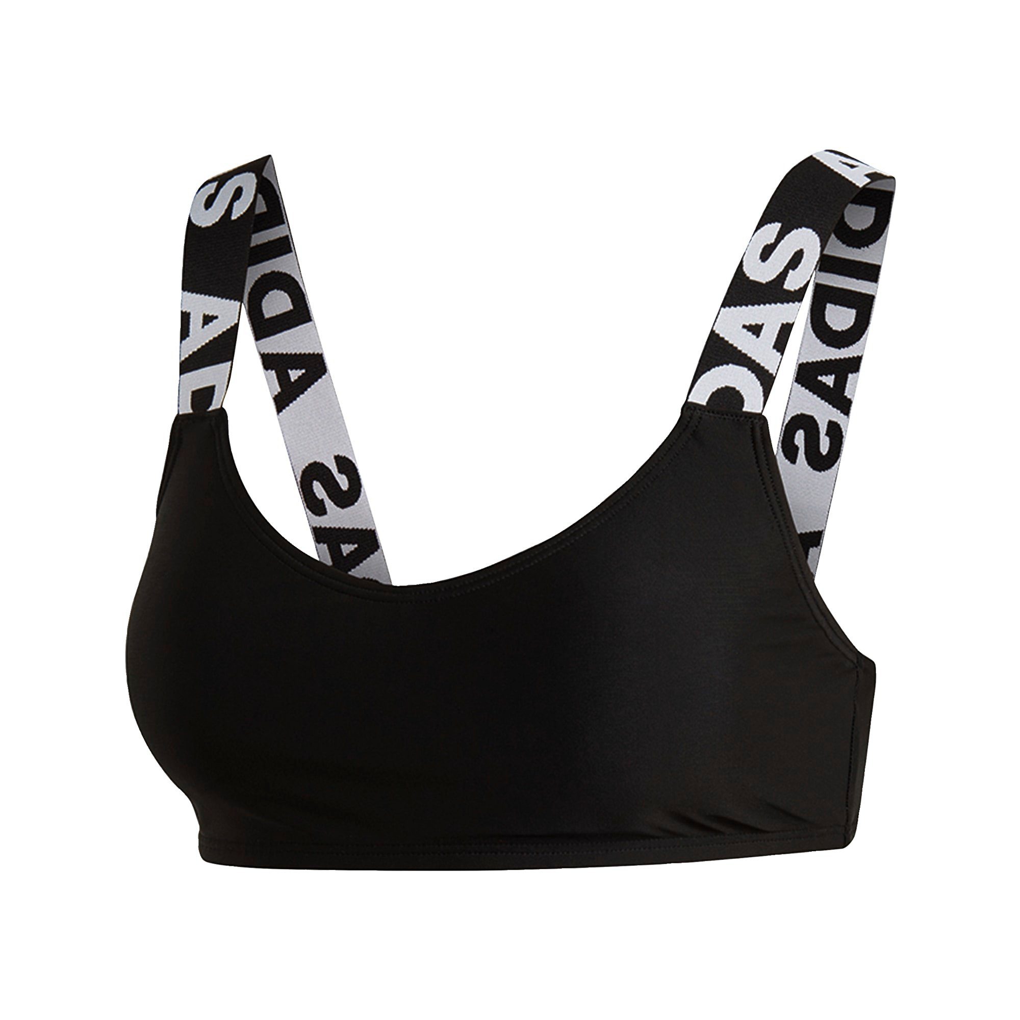 adidas performance black bustier bikini