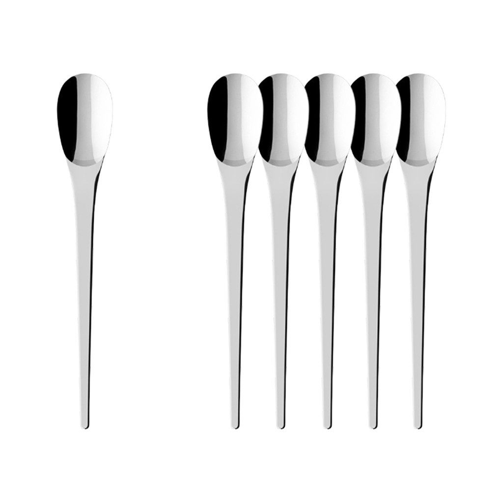 Villeroy & Boch Suppenlöffel NewMoon Tafellöffel 218 mm 6er Set (6 Stück)