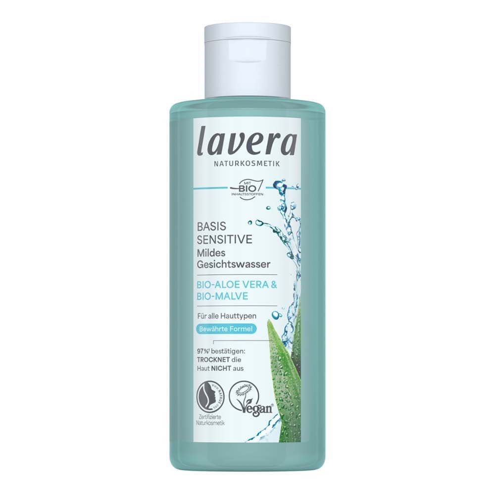 lavera Gesichtswasser Basis Sensitiv - Mildes Gesichtswasser 200ml