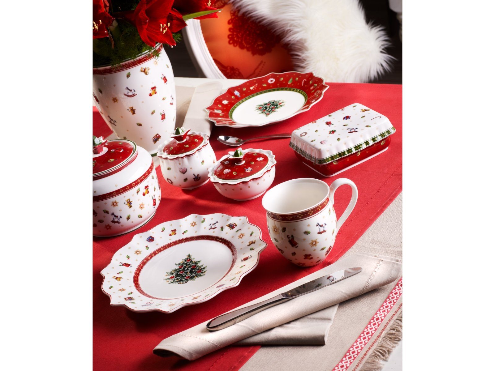 Villeroy & Boch Geschirr-Set Toy's Delight Becher mit Streumotiv 0,44 l Set6, Premium Porcelain – Bild 4 von 5
