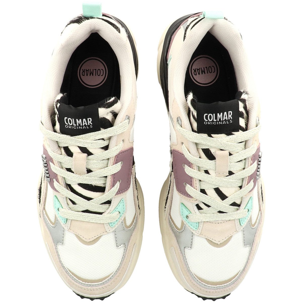 Colmar Garner Zoe Damen Sneaker Turnschuhe, Sportschuhe, Freizeitschuhe, Halbschuhe, Schnürschuhe