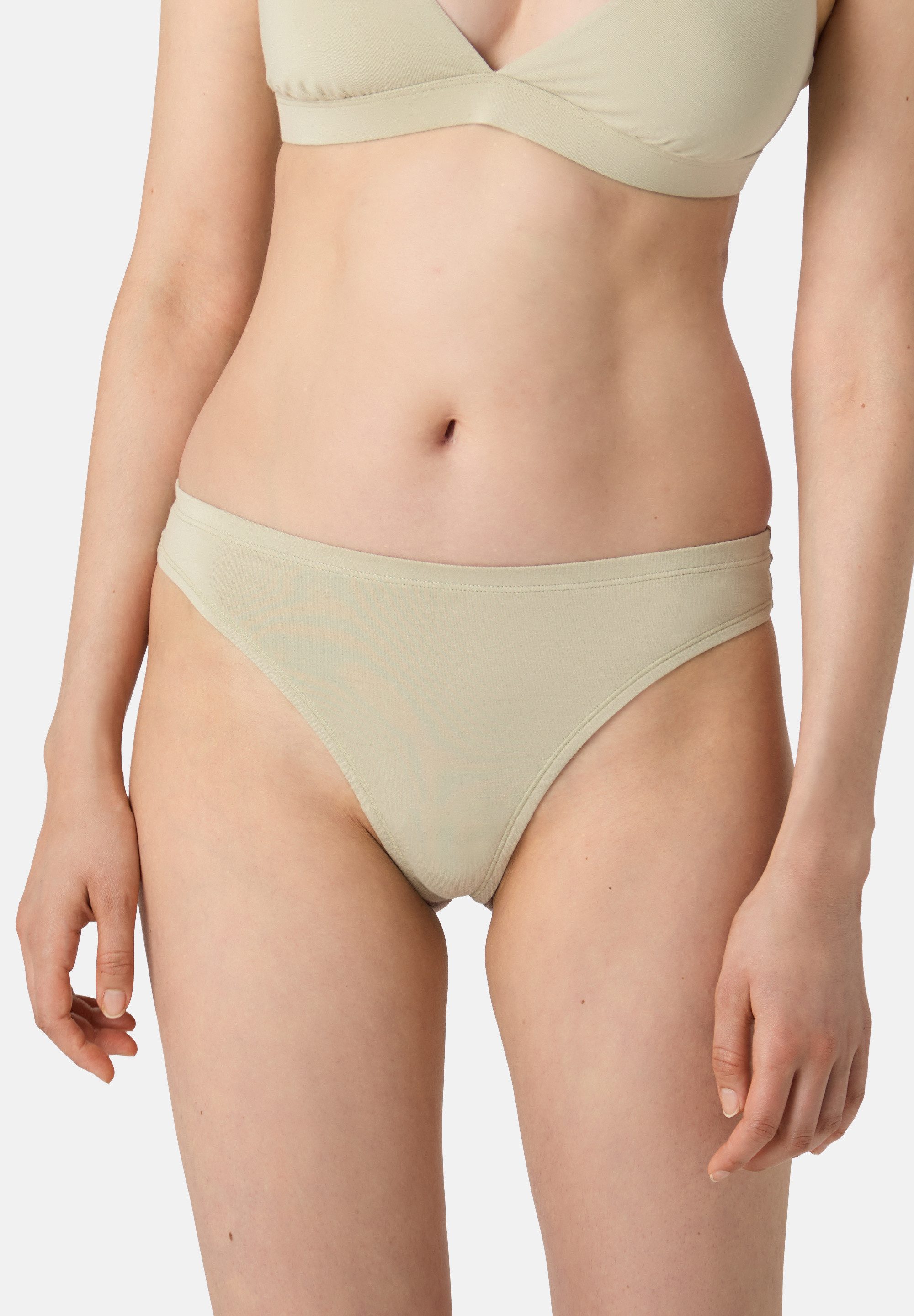 Les Lunes Tanga RORYY Thong Multipack Bambusviskose, weich, atmungsaktiv, Lingerie, Unterwäsche, Tanga