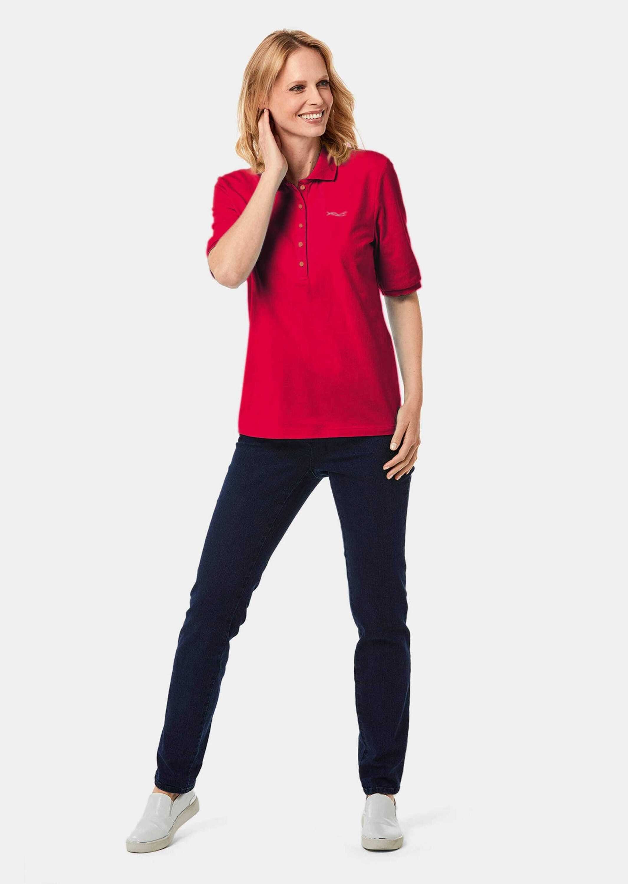 GOLDNER Poloshirt Kurzgröße: günstig online kaufen