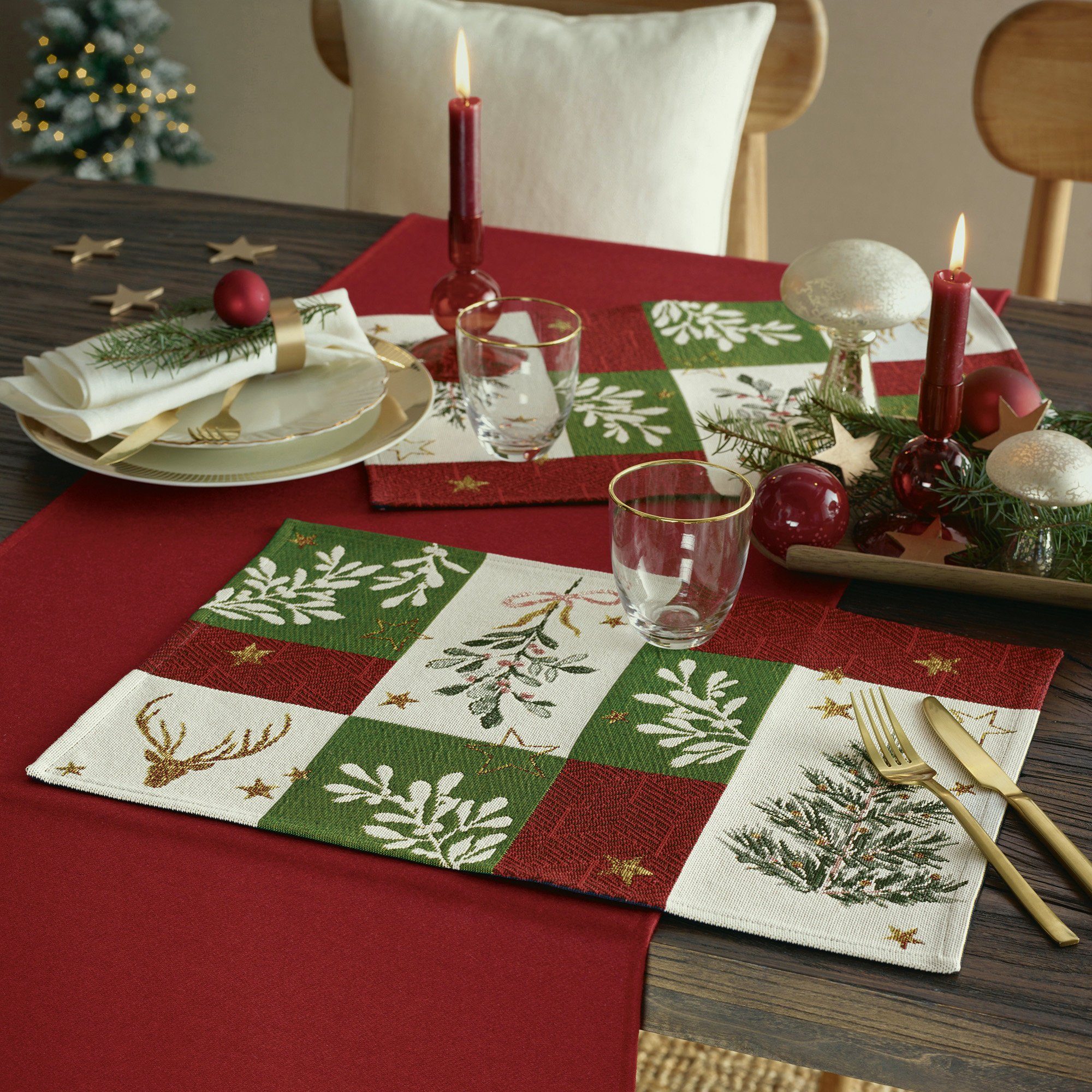 sander table + home Kissenbezug Kissenhülle "Cheryl", Gobelin Motiv günstig online kaufen