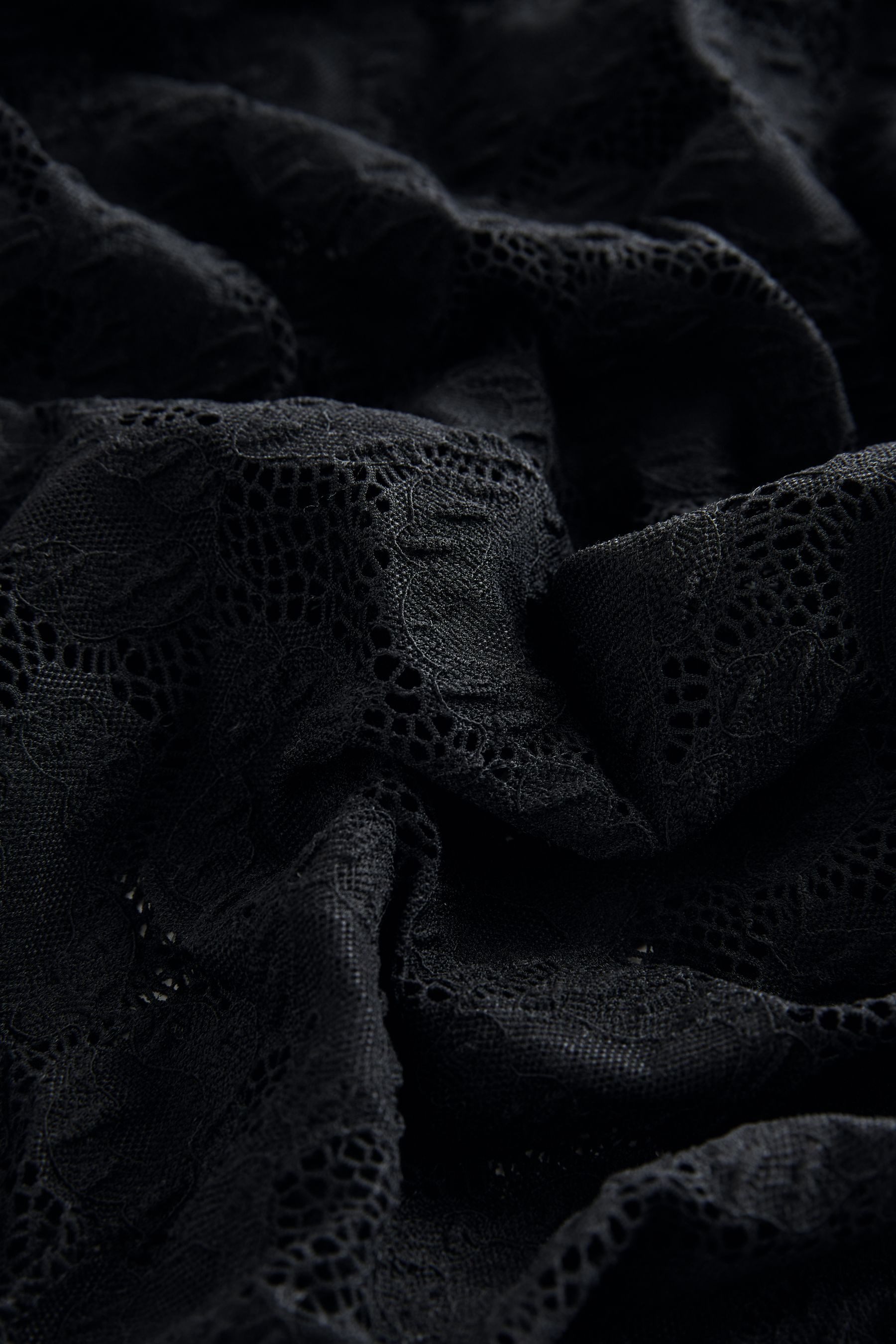 Next Langarmbluse Langarmoberteil mit U-Boot-Ausschnitt und Spitze (1-tlg) günstig online kaufen