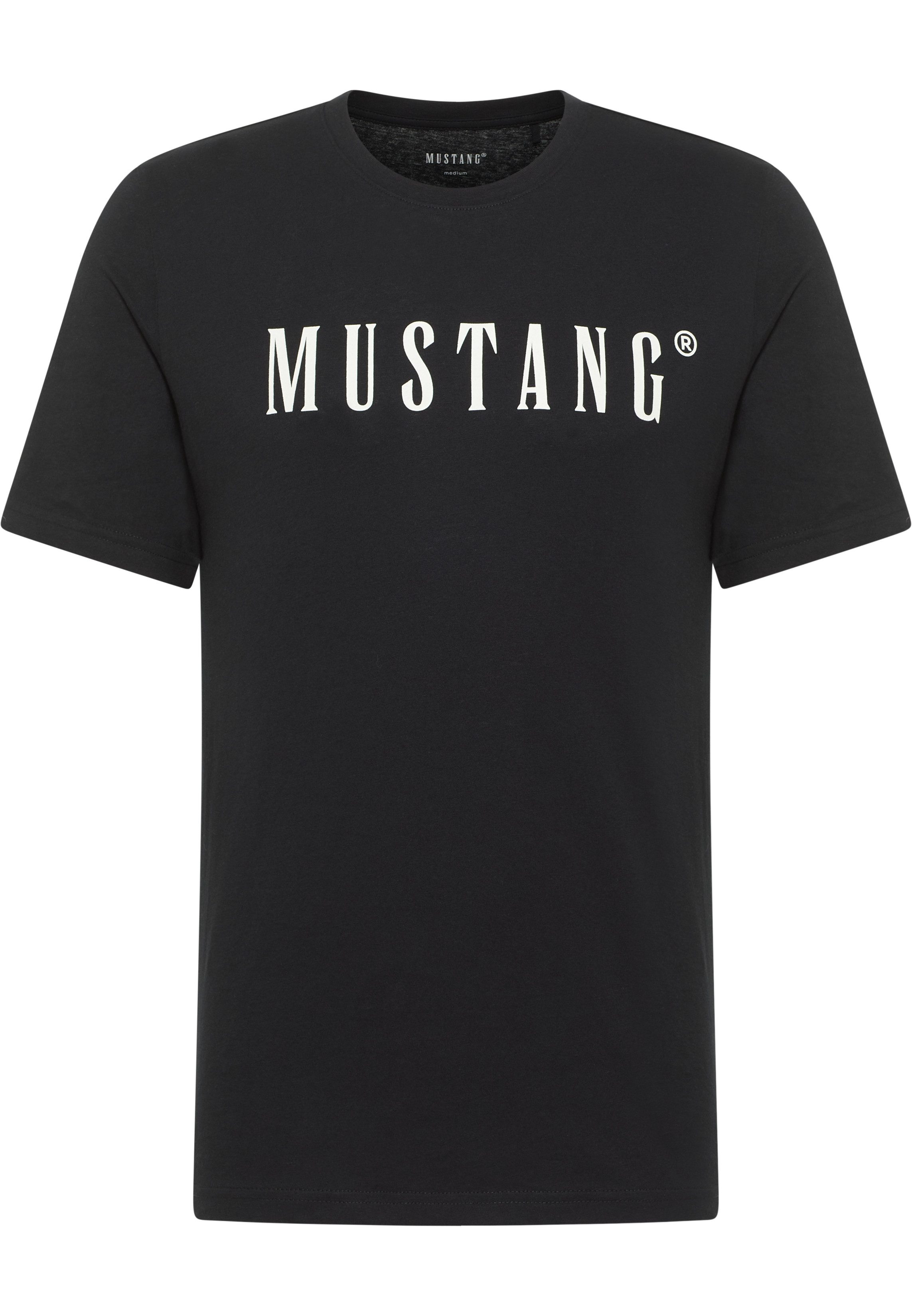MUSTANG T-Shirt Austin mit Logo Print