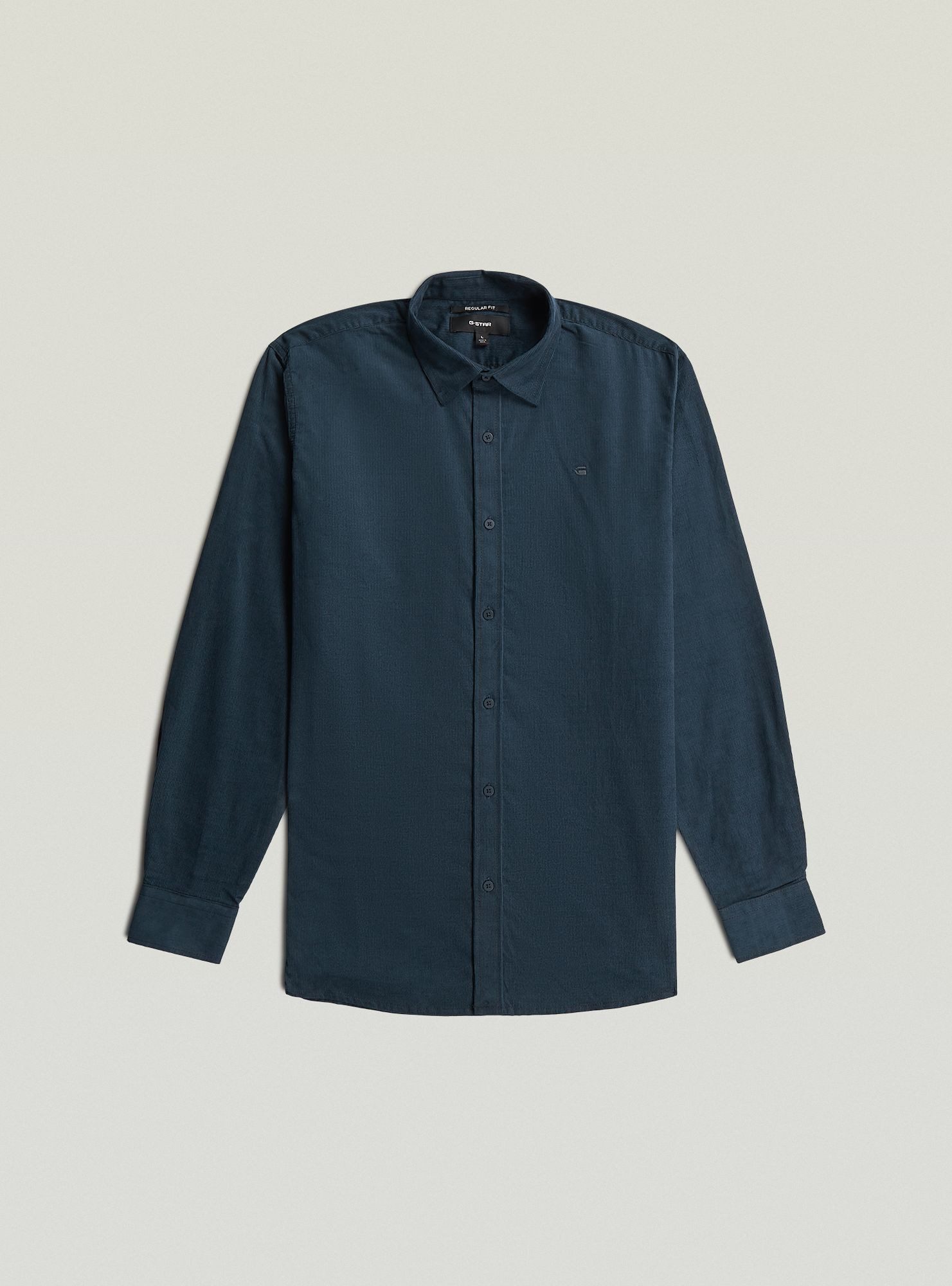 G-STAR Langarmshirt Clean Regular Hemd
