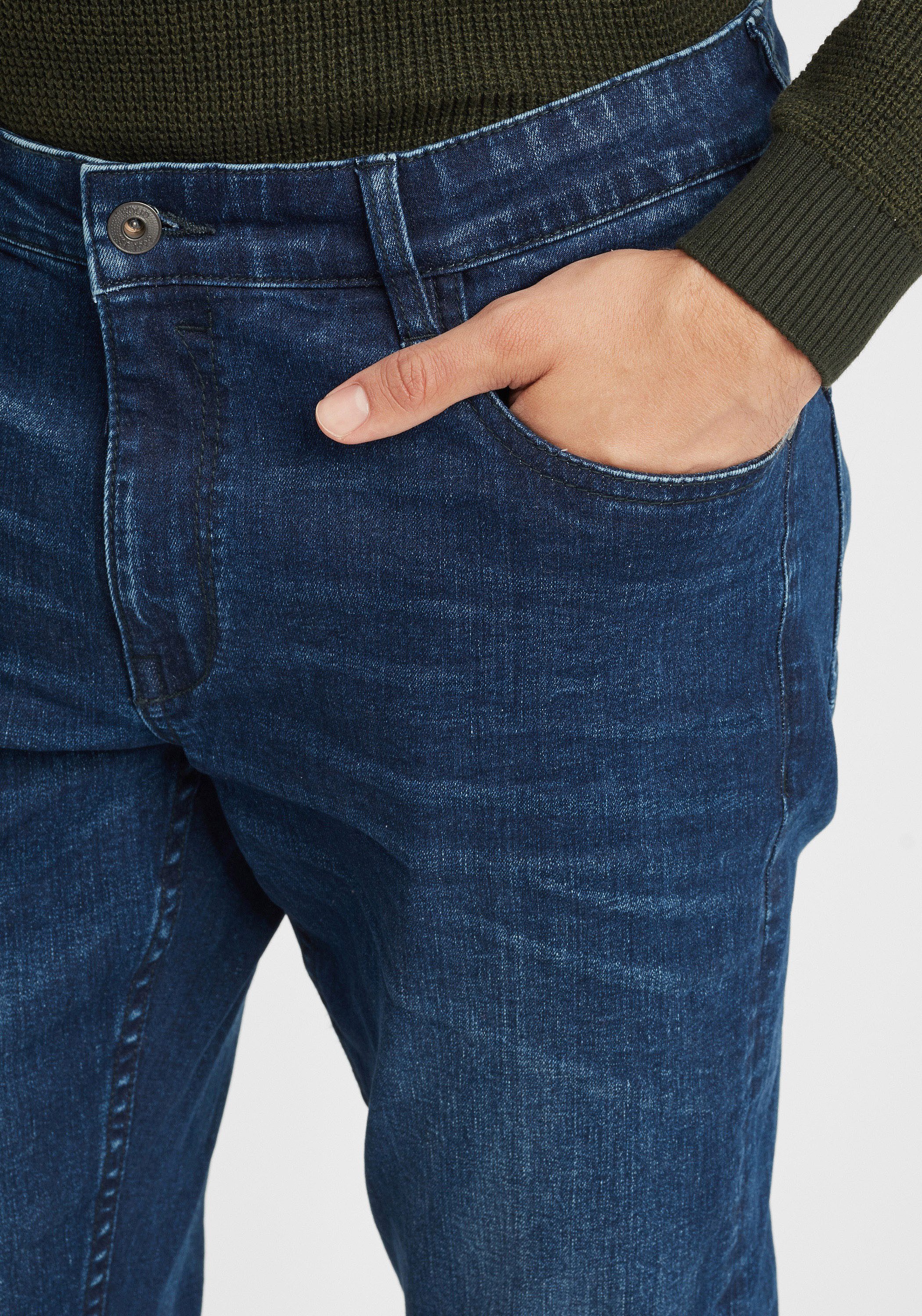 !Solid 5-Pocket-Jeans SDFynn 5-Pocket-Jeans mit Washed-Effekt