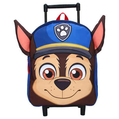 Vadobag Kinderkoffer Trolley-Rucksack Paw Patrol Chase Brave And Courageous, 2 Rollen