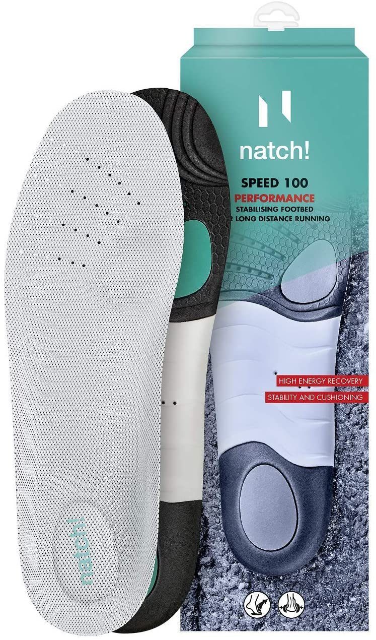 Natch! Fußbetteinlage SPEED 100 - anatomisch geformtes, leichtes Fußbett