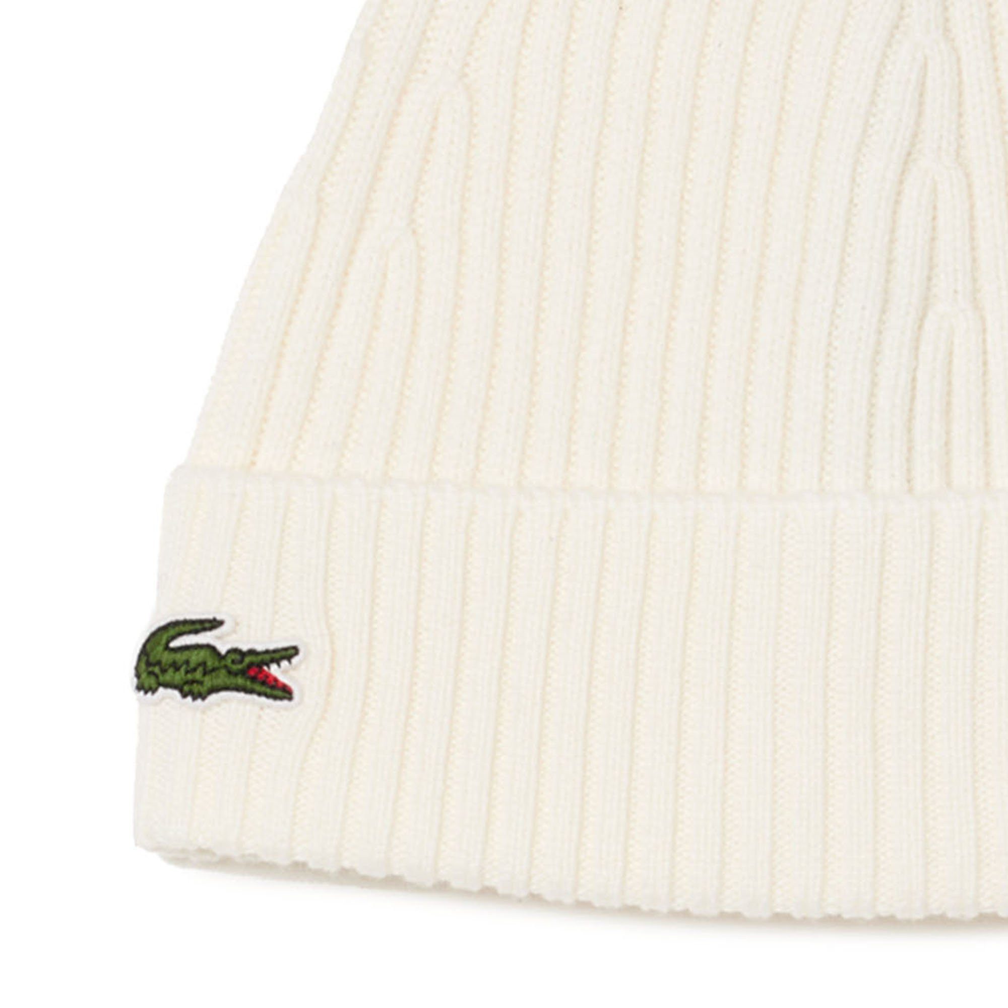 Lacoste Beanie Unisex Mütze Wolle günstig online kaufen