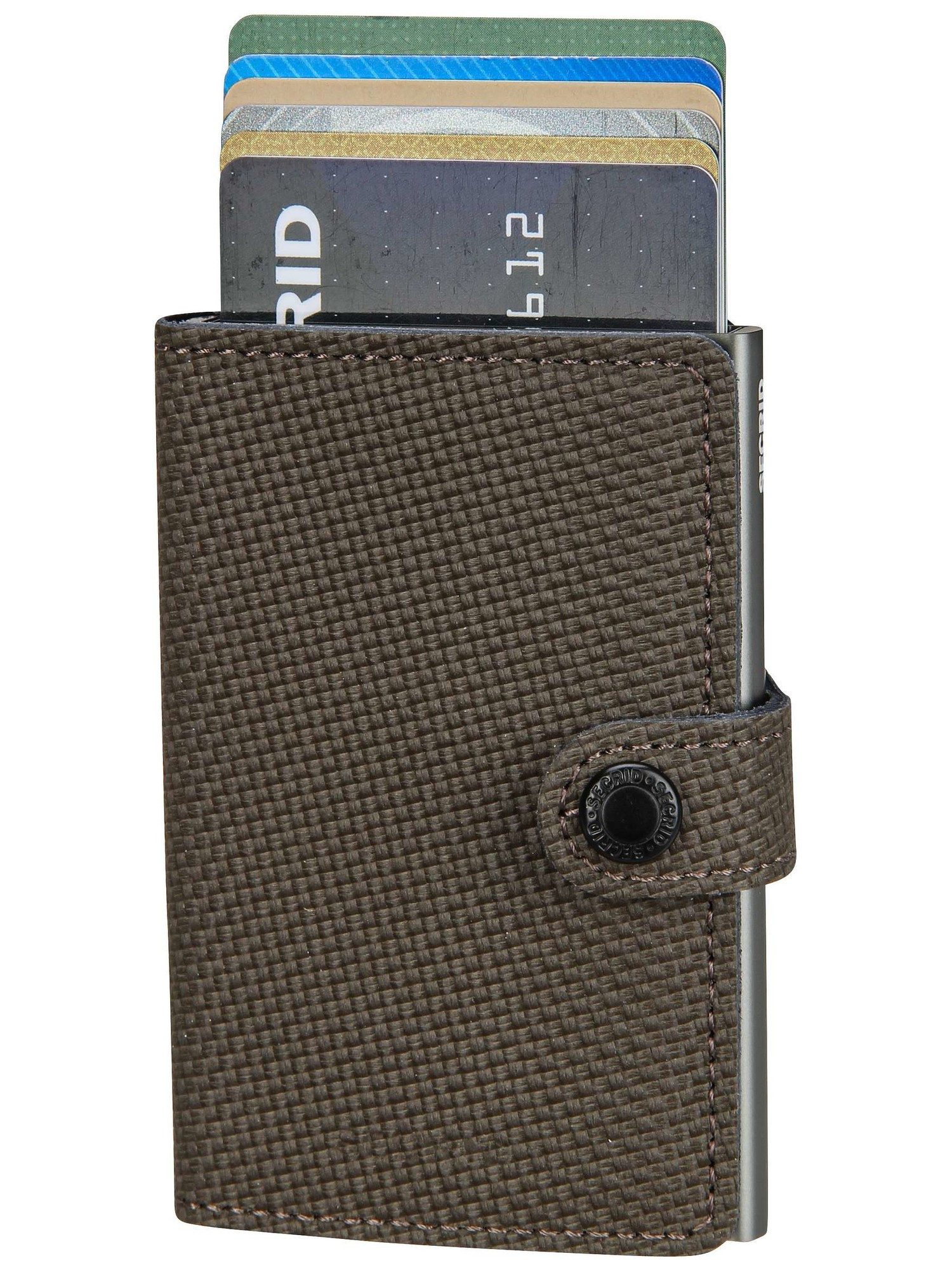 SECRID Geldbörse Miniwallet Carbon