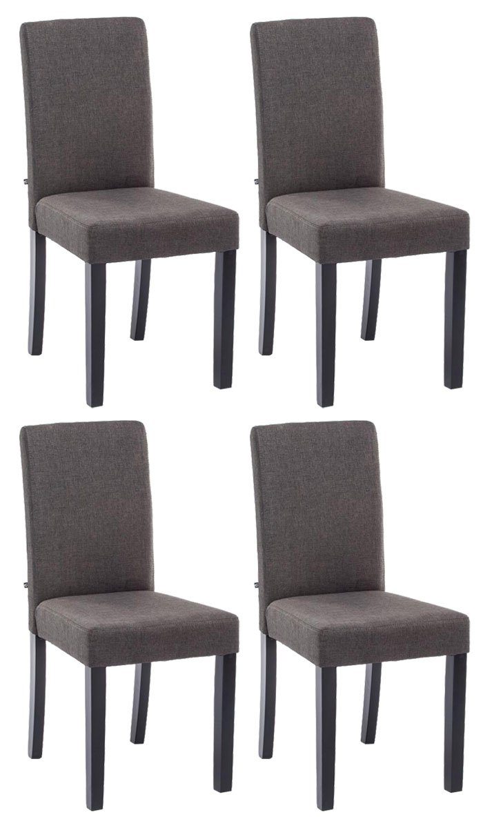 CLP Esszimmerstuhl Ina Stoff (4er Set), Holzgestell, gepolstert