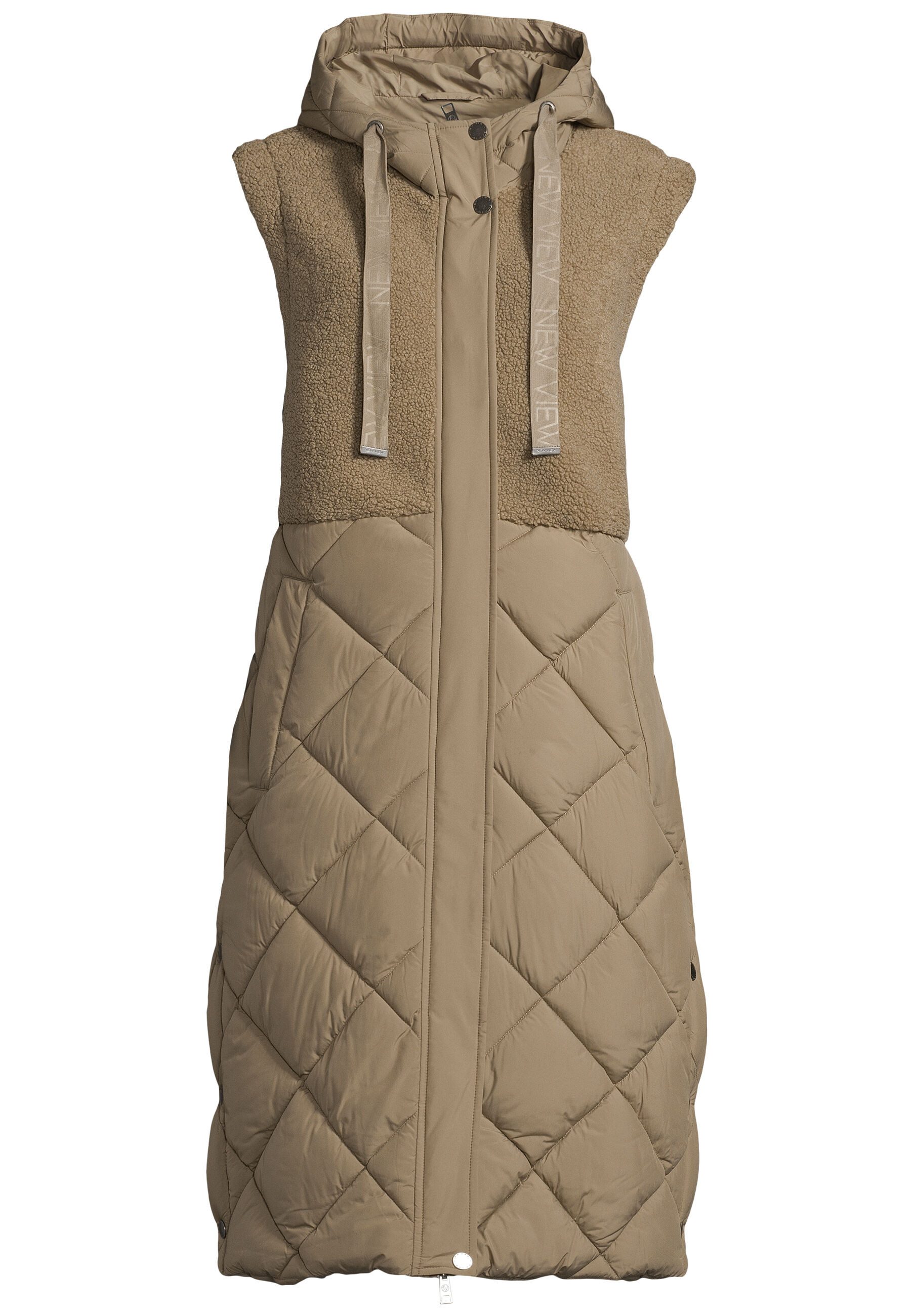 New View Steppweste Tabea mit 2-Wege-Reißverschluss günstig online kaufen