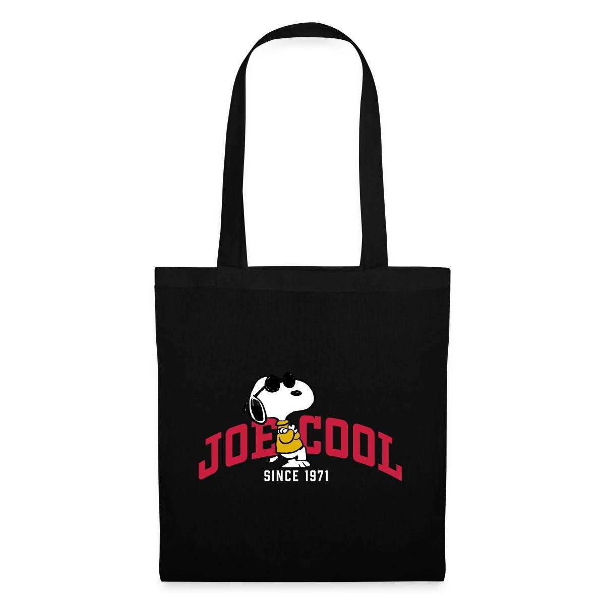 Spreadshirt Henkeltasche Peanuts Snoopy Joe Cool Sonnenbrille Stoffbeutel (1-tlg)