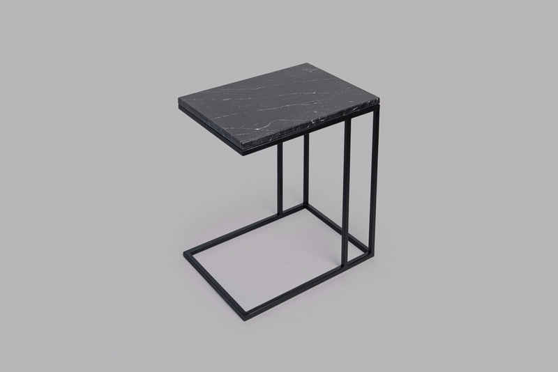 marmortrend Sehnsucht nach Einzigartigkeit Beistelltisch Marmor Beistelltisch Apart, Tischplatte aus hochwetigem Marmor
