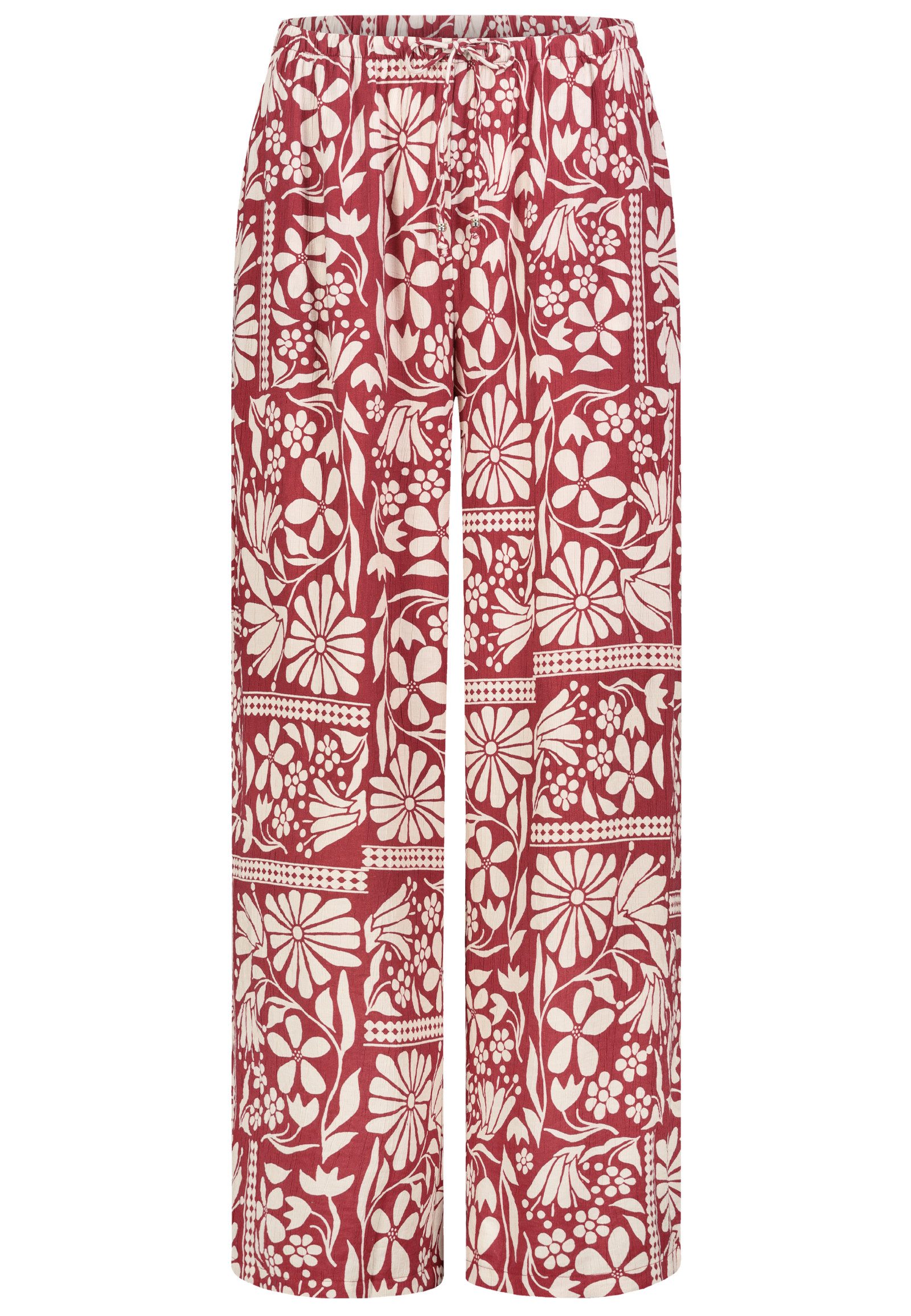 Stoffhose Damen Sommerhose mit weitem Bein