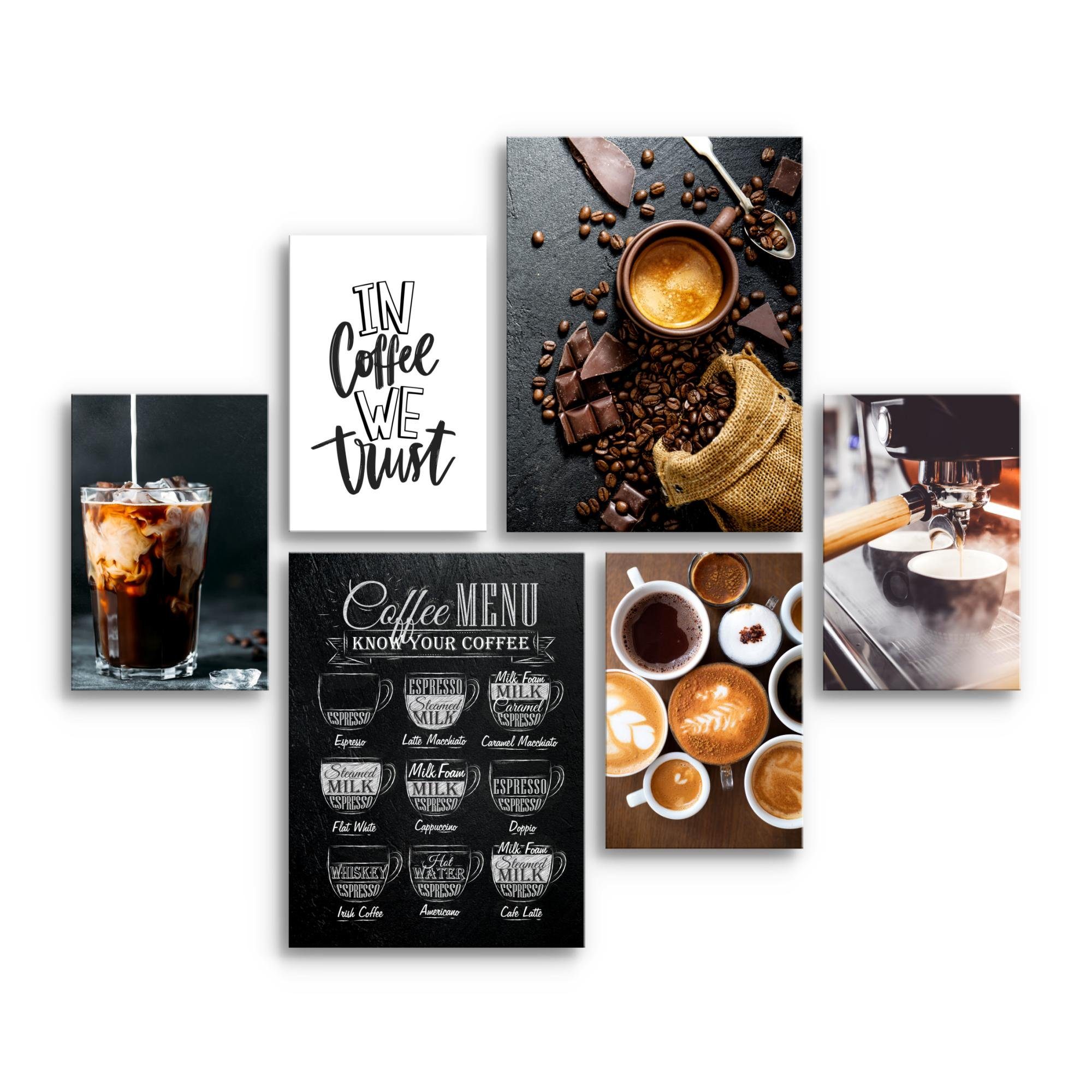 Novart Wandbild Wandbilder Küche Kaffee Gewürze günstig online kaufen