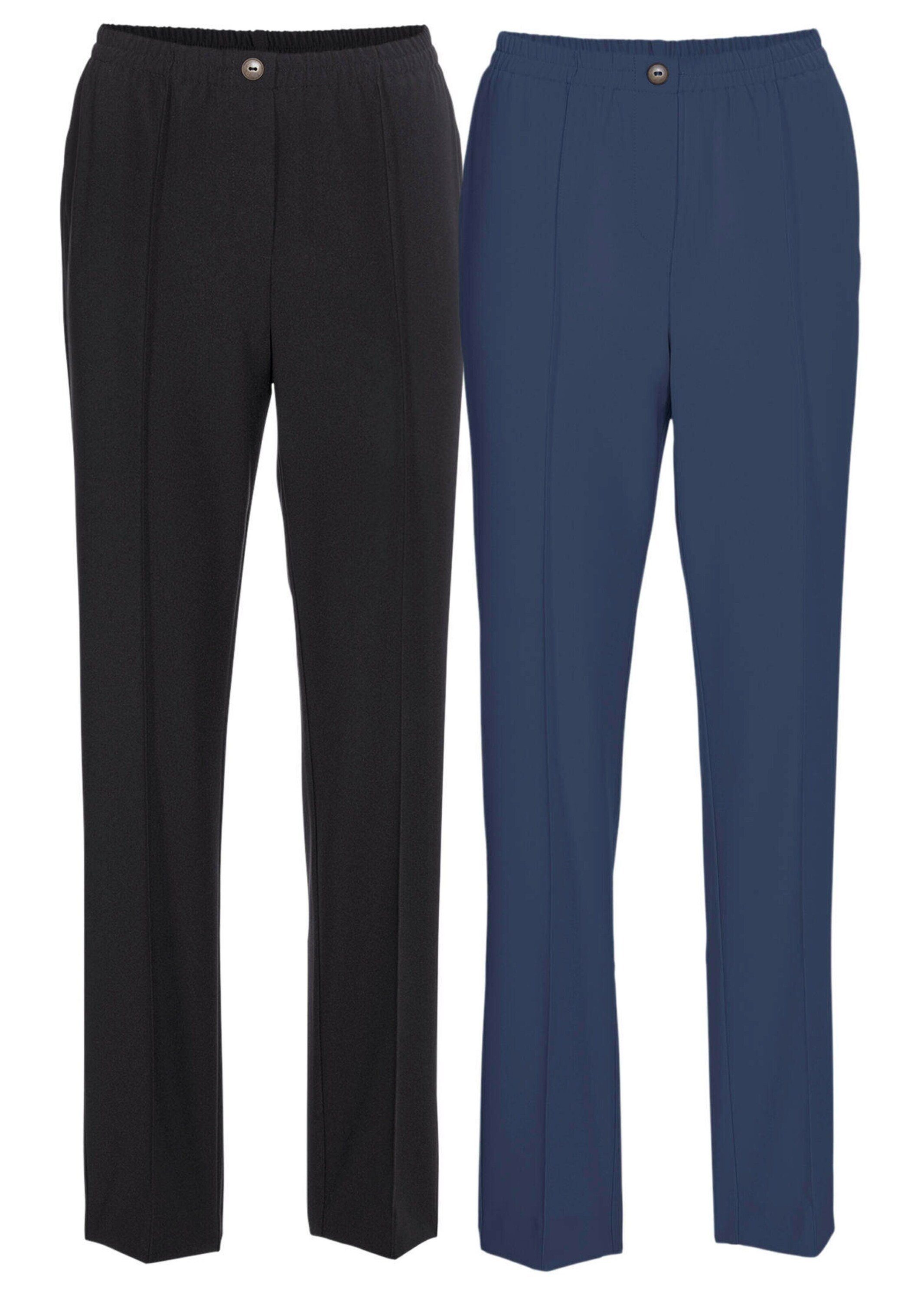 jeansblau / schwarz