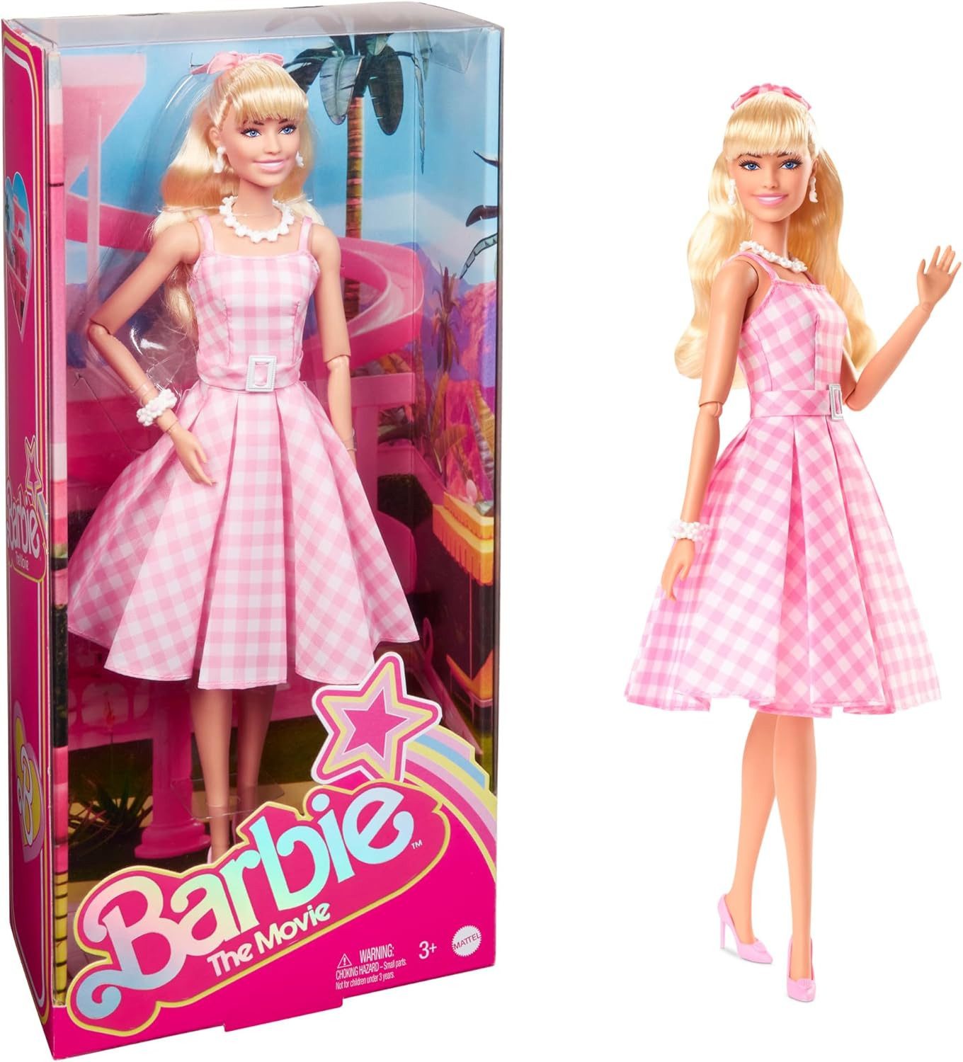 Mattel® Actionfigur Barbie The Movie, Margot Robbie als Barbie HPJ96