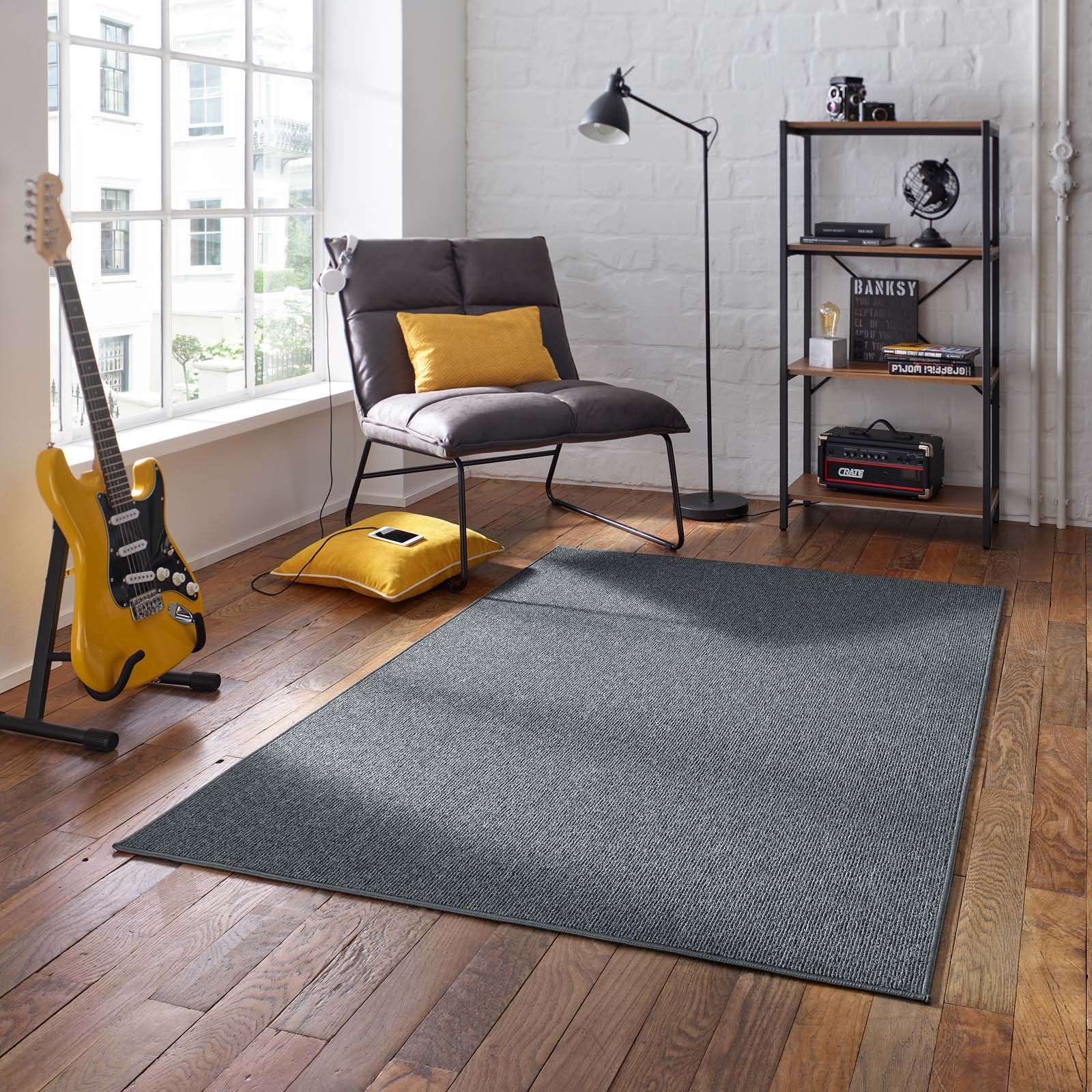 TaraCarpet Teppich Kurzflor-Teppich Joy Flachgewebe Schlingenteppich, günstig online kaufen