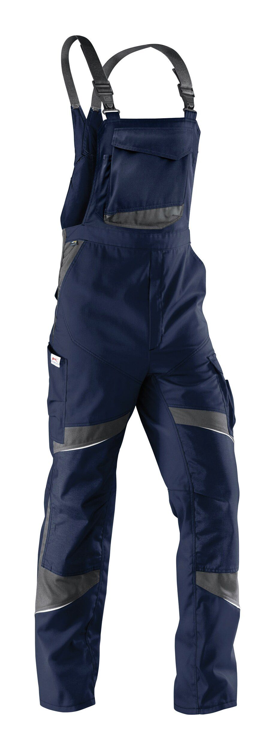 Kübler Latzhose Activiq high, dunkelblau/anthrazit günstig online kaufen