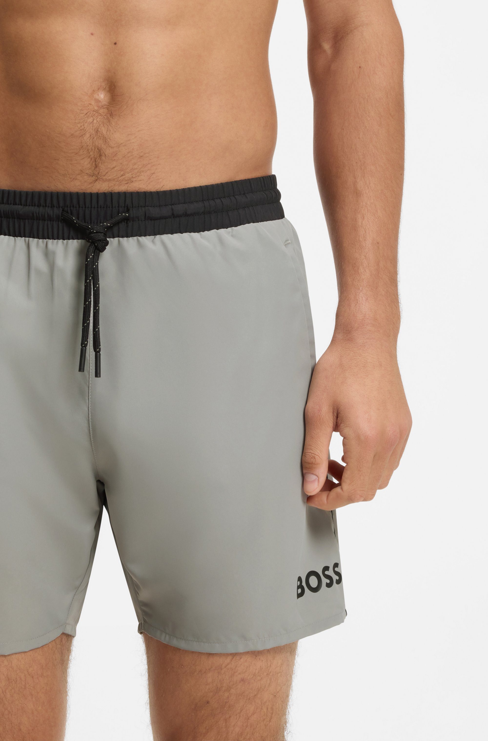 BOSS Badeshorts Starfish mit Kontraststreifen