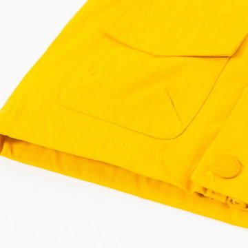suebidou Funktionsjacke süße Windjacke Kapuzenjacke für Baby Jungen und Kleinkinder gelb