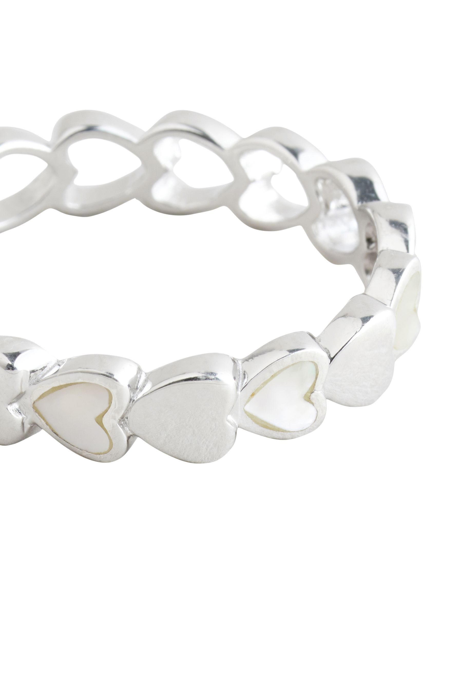 Next Fingerring Ring aus Sterlingsilber mit Perlmutt (1-tlg)