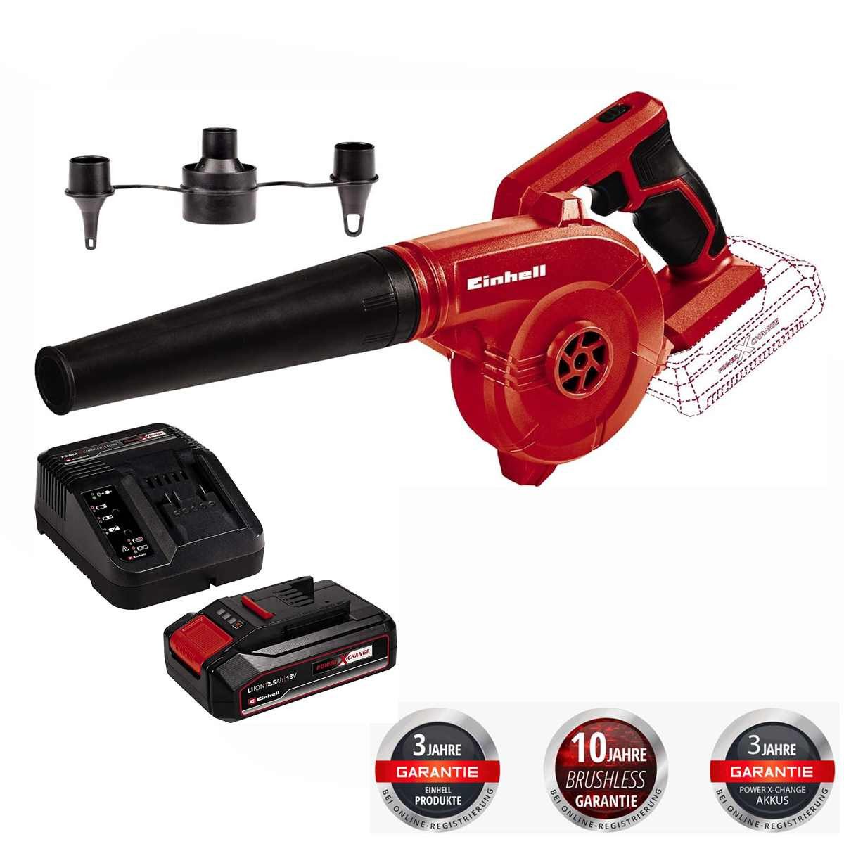 Einhell Akku-Laubbläser Akku-laubbläser TE-CB 18/180 Li günstig online kaufen