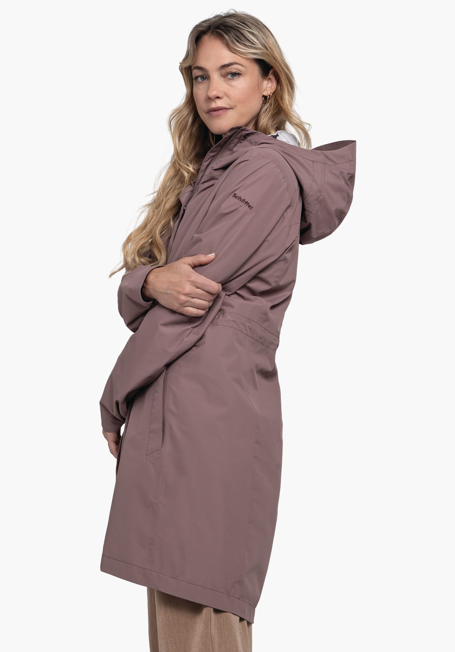Schöffel Regenmantel Urban Coat Style Bohorok WMS CS Funktionsparka, Outdoormantel wasserdicht