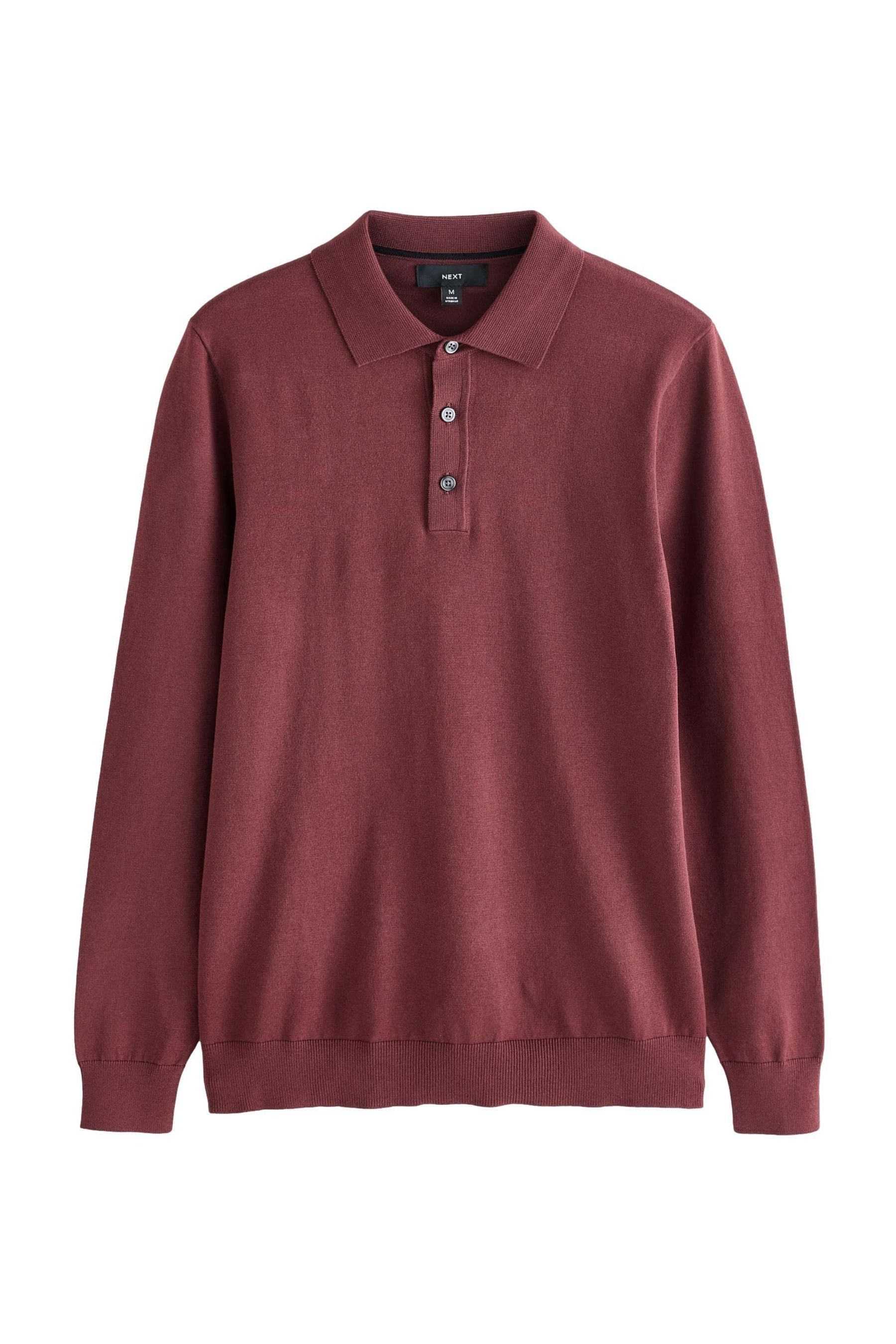 Next Langarm-Poloshirt Langärmeliges Slim Fit Poloshirt günstig online kaufen