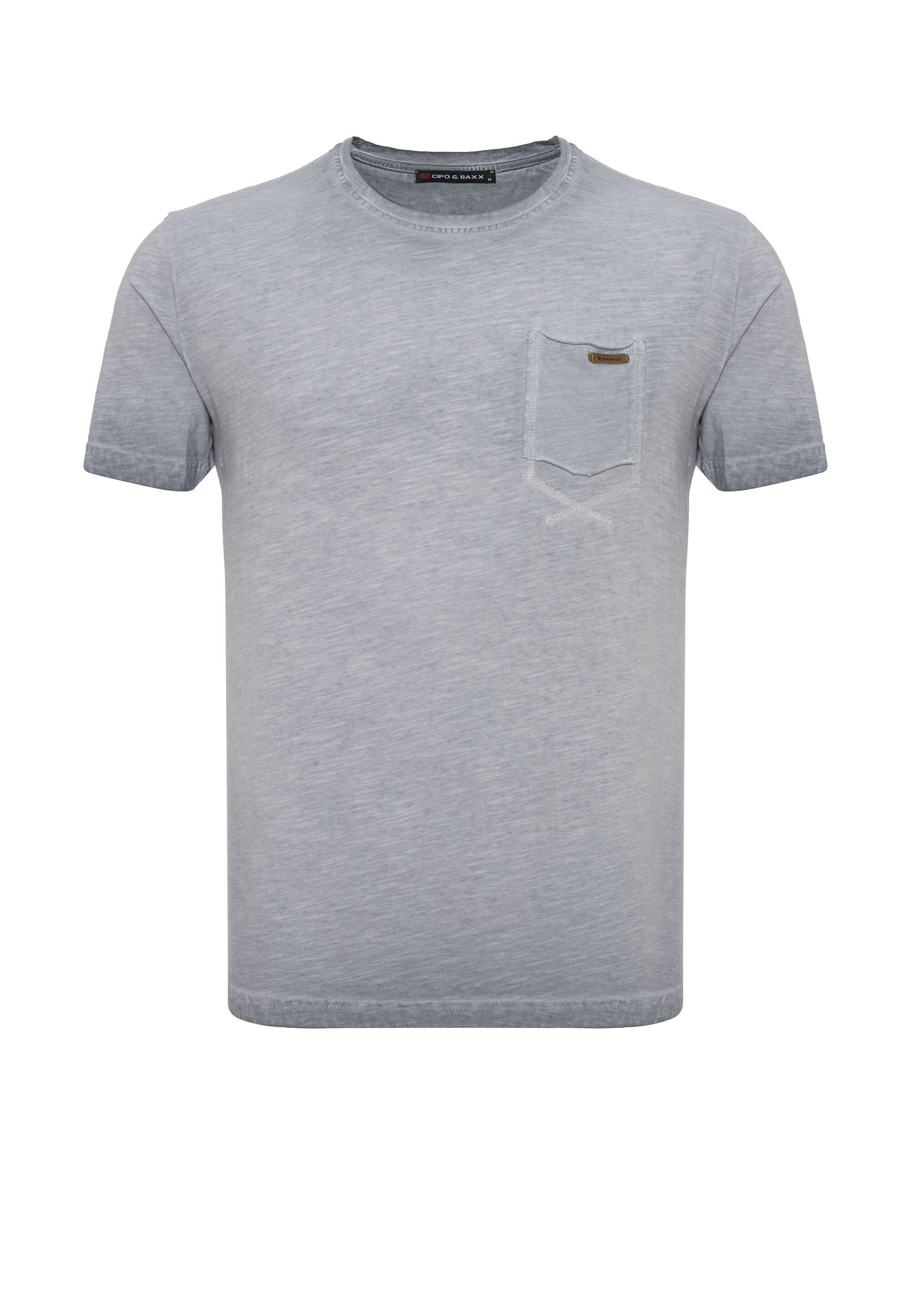 Cipo & Baxx T-Shirt CT810 Auffälliger Front-Print – Bild 2 von 5