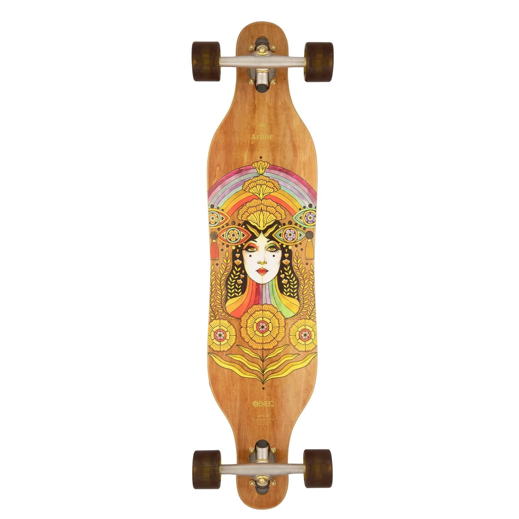 Arbor Collective Longboard Solstice Axis 37" (Hilary Jane), Longboard aus der Solstice Serie