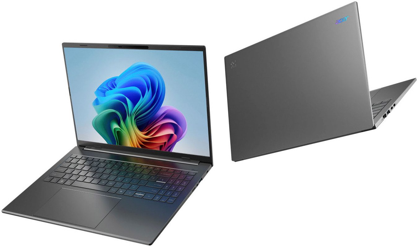 Acer A16-11M-X0X3 Notebook (40,64 cm/16 Zoll, Qualcomm Snapdragon X X1-26-100, Adreno, 16 GB, 512 GB SSD)