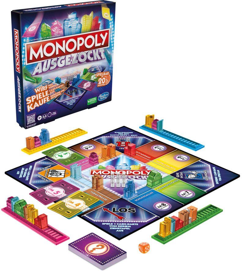 Gesellschaftsspiel Hasbro Hasbro Gaming, Spiel, Monopoly Ausgezockt