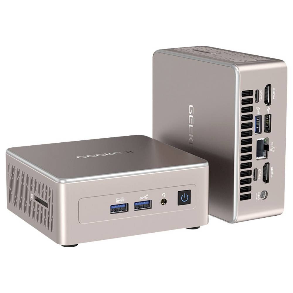 GEEKOM Mini PC Mini AMD Ryzen 5 7430U 4.3 GHz 16 GB RAM 512 GB SSD AMD Mini-PC