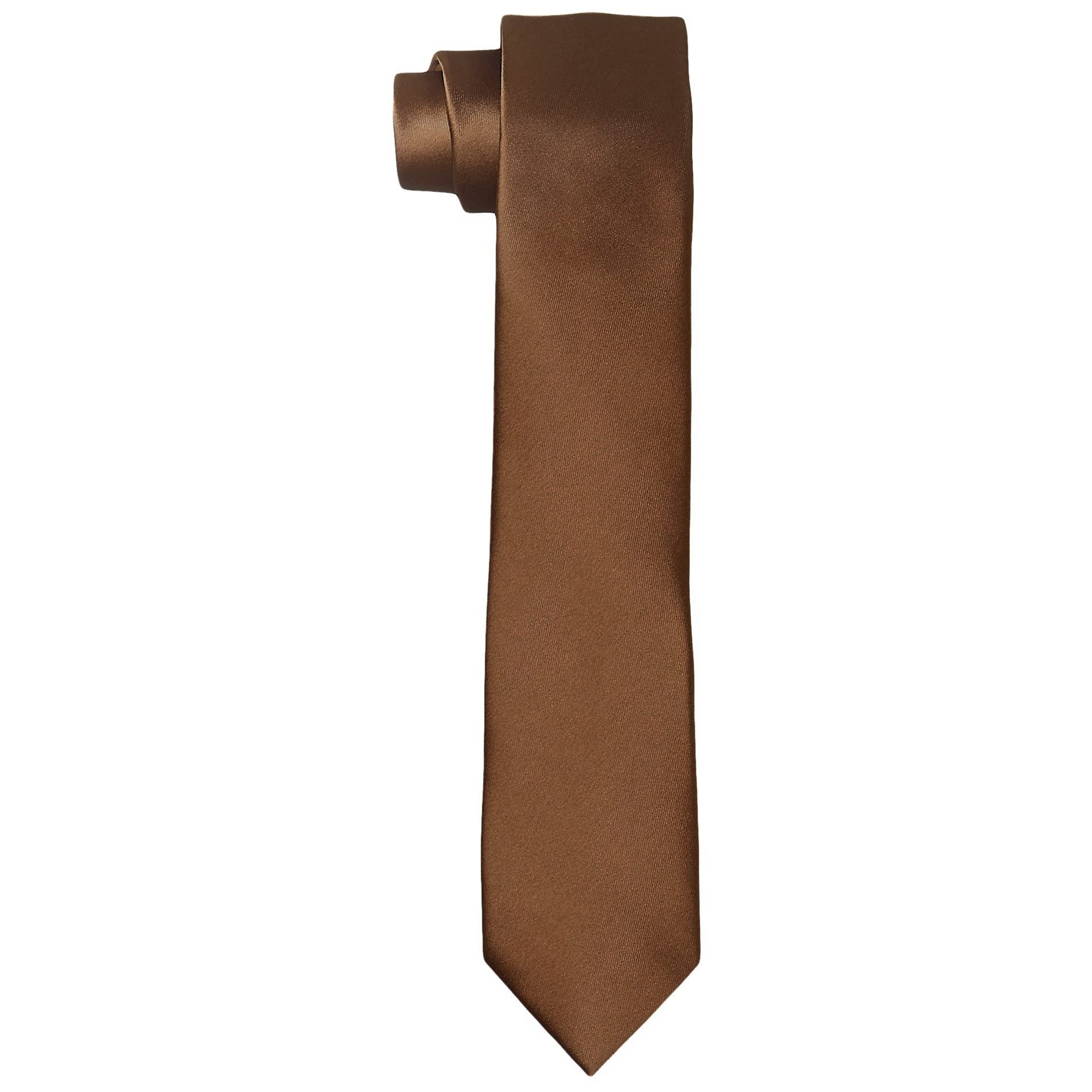 DonDon Krawatte DonDon Krawatten für Herren 6 cm handgefertigt in Seidenlook