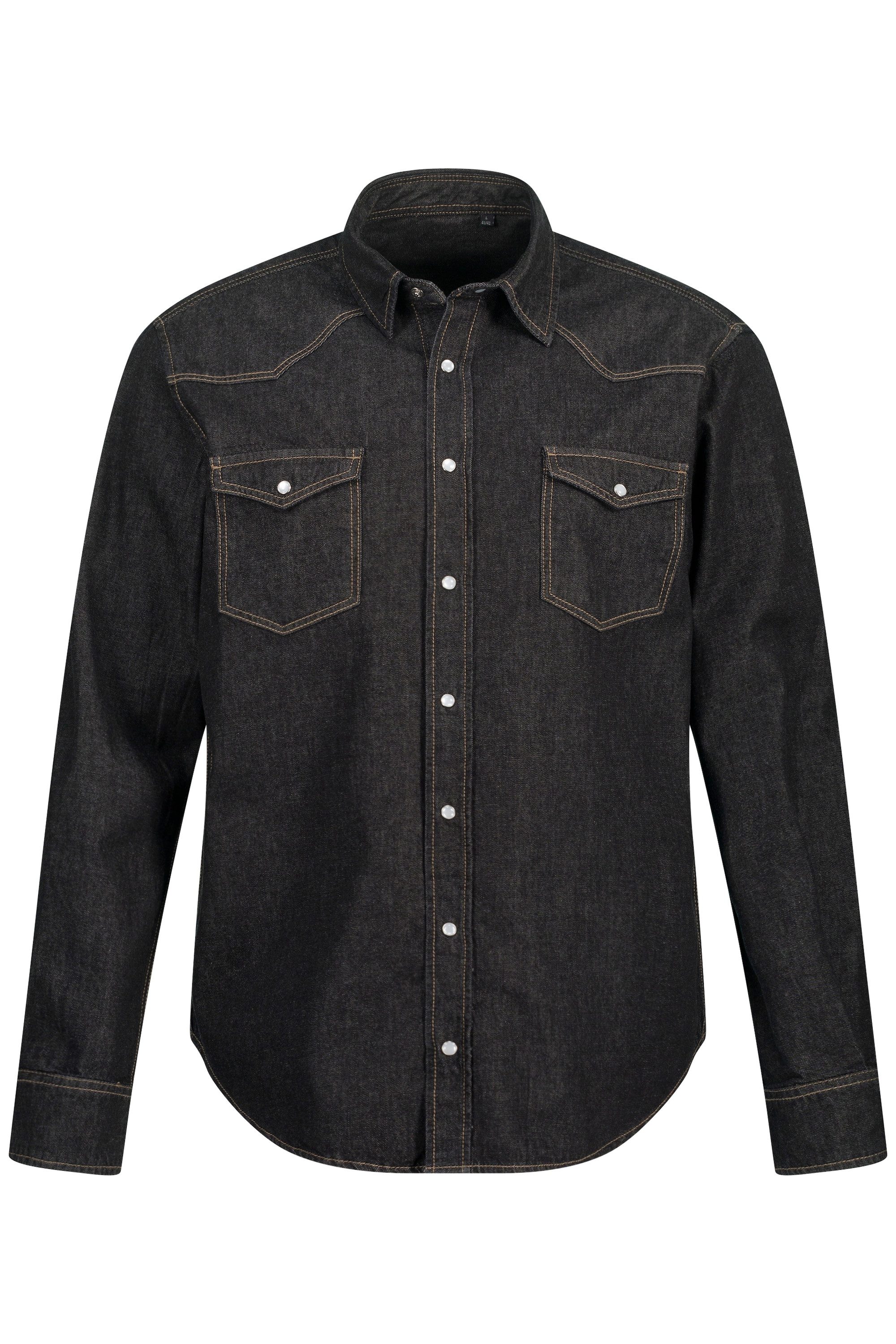 JP1880 Businesshemd Jeanshemd Langarm Kentkragen Modern günstig online kaufen