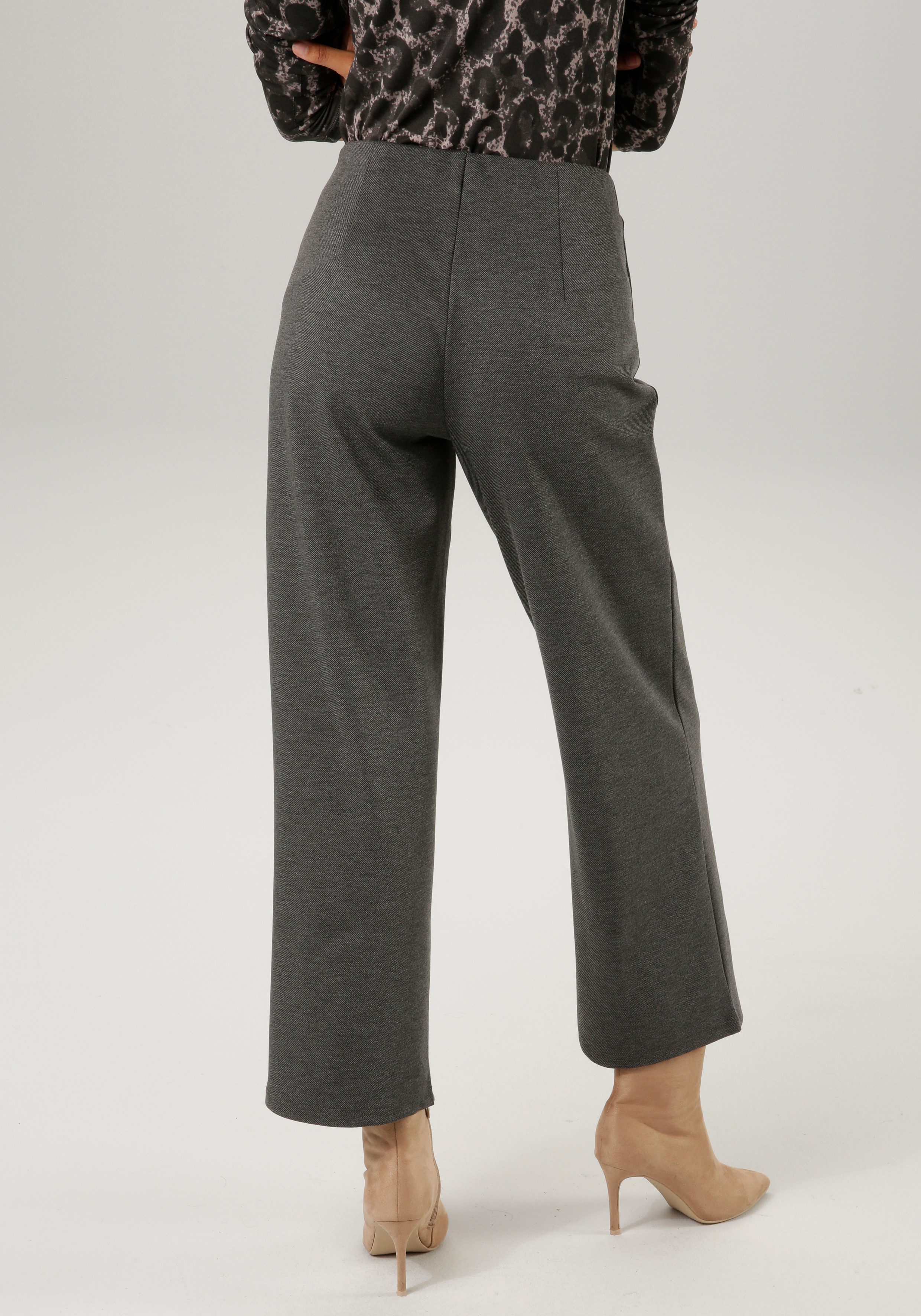 Aniston CASUAL Schlupfhose im dezentem Streifen-Dessin günstig online kaufen